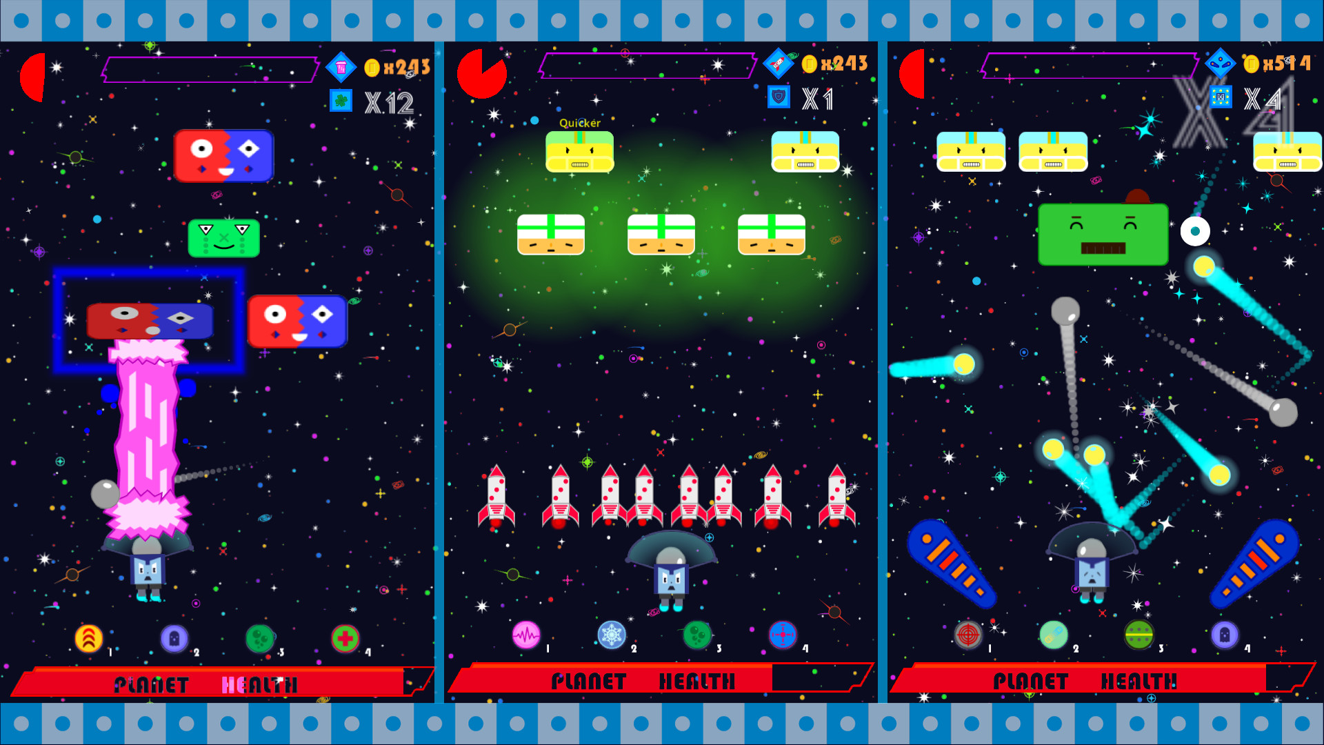 Things That Bounce and Explode