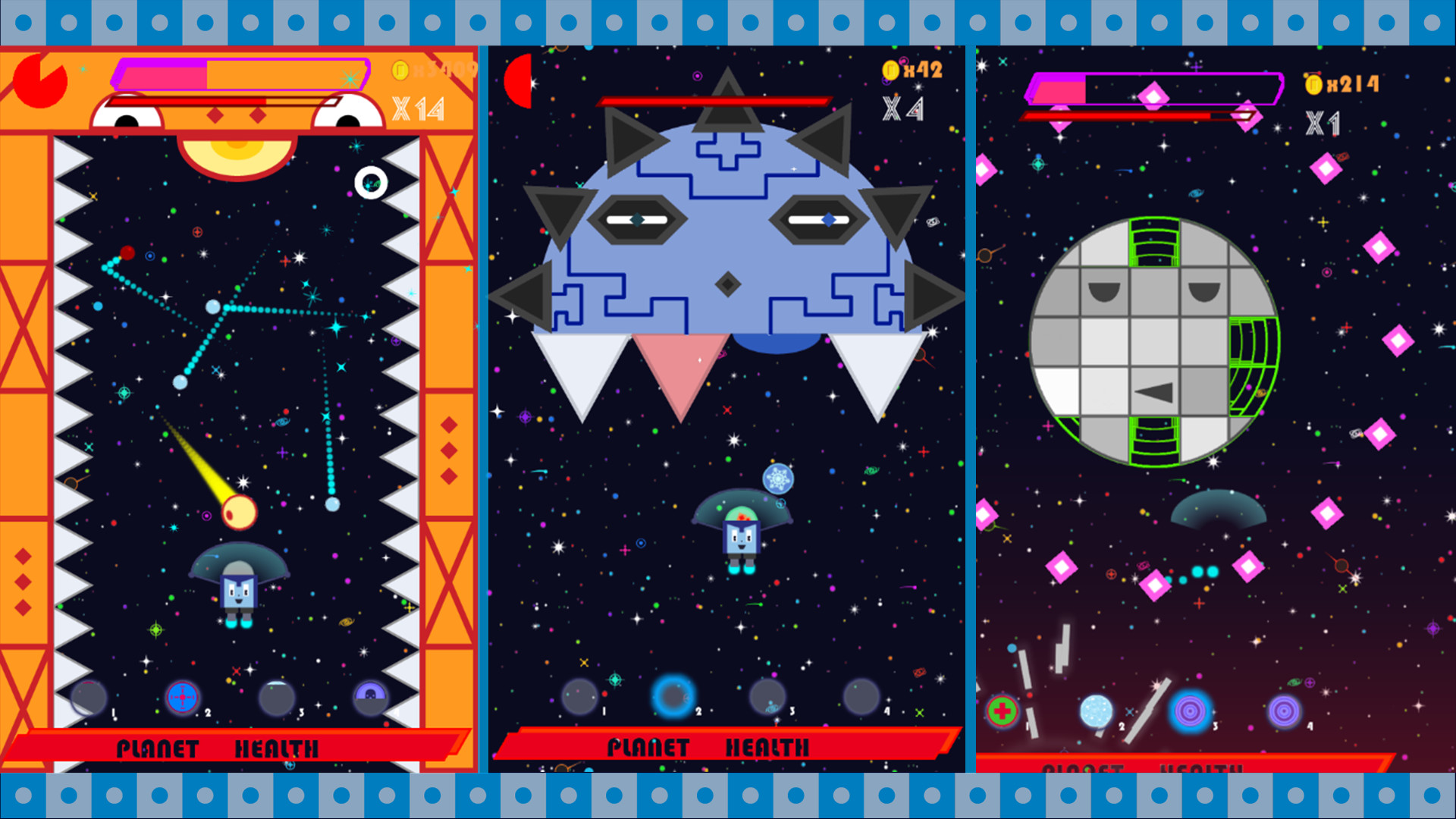 Things That Bounce and Explode