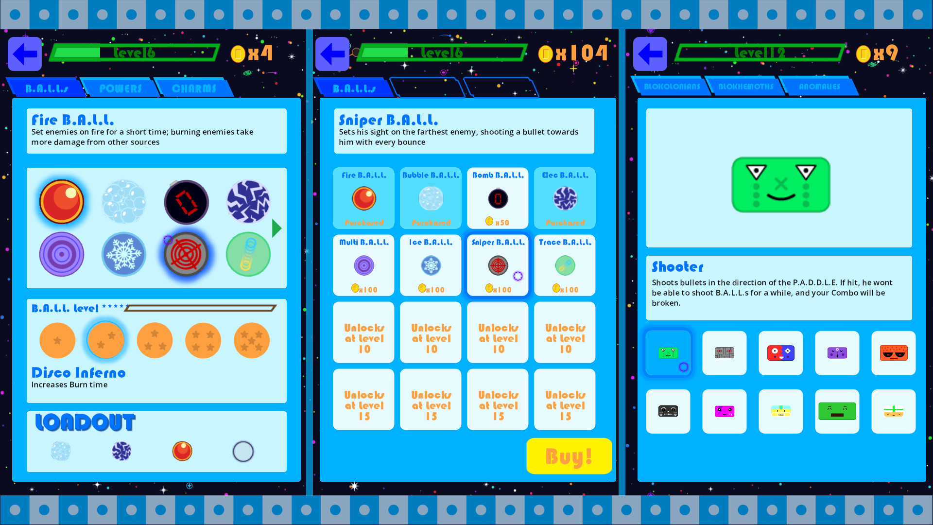 Things That Bounce and Explode