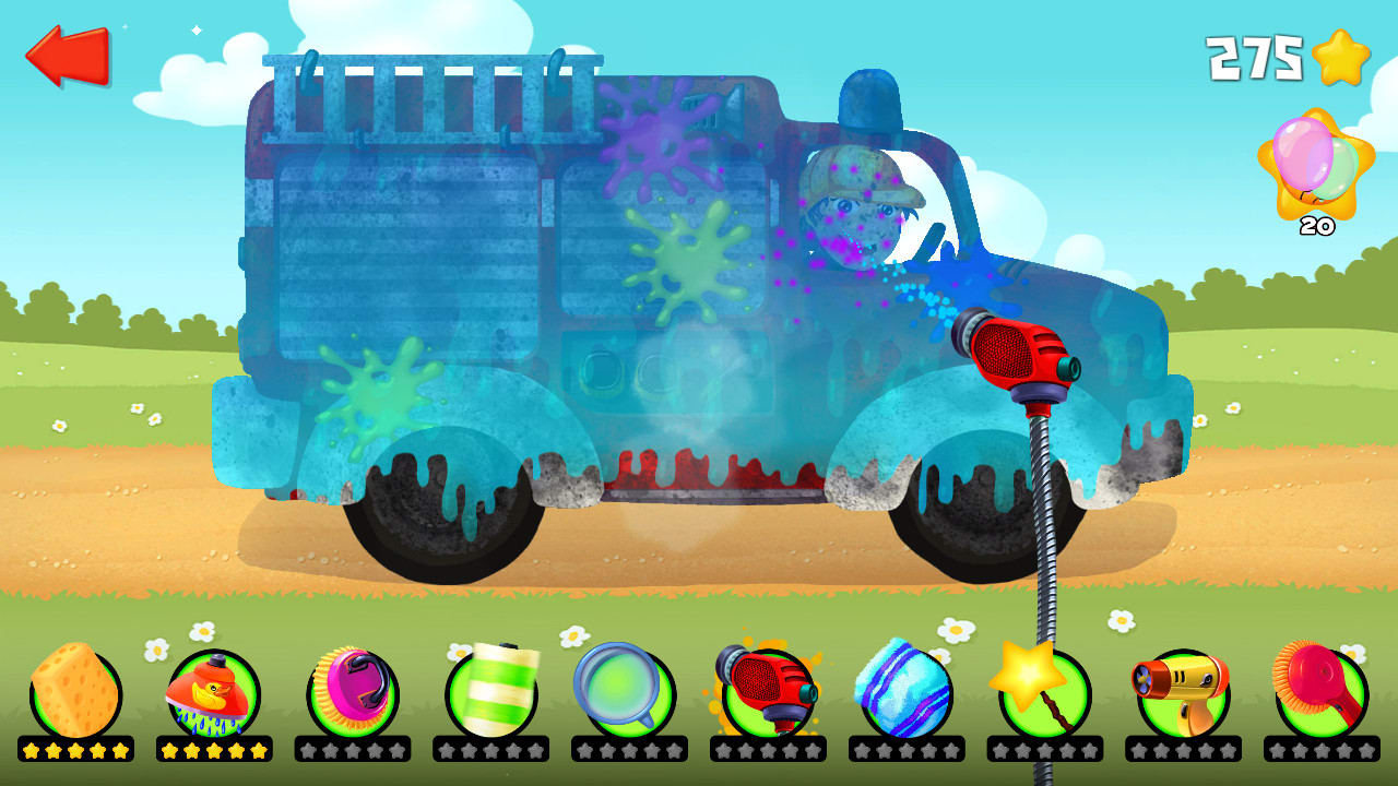 Car Wash: Cars &amp; Trucks Garage Game for Toddlers &amp; Kids