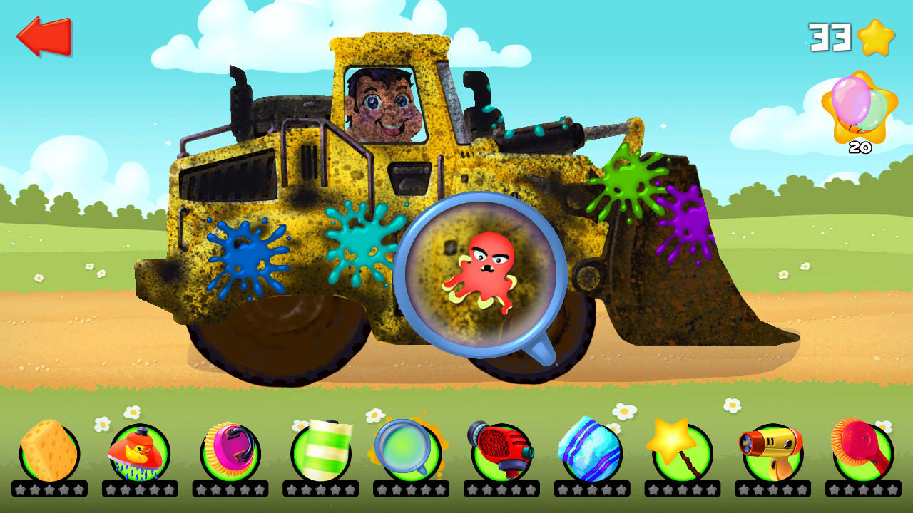 Car Wash: Cars &amp; Trucks Garage Game for Toddlers &amp; Kids