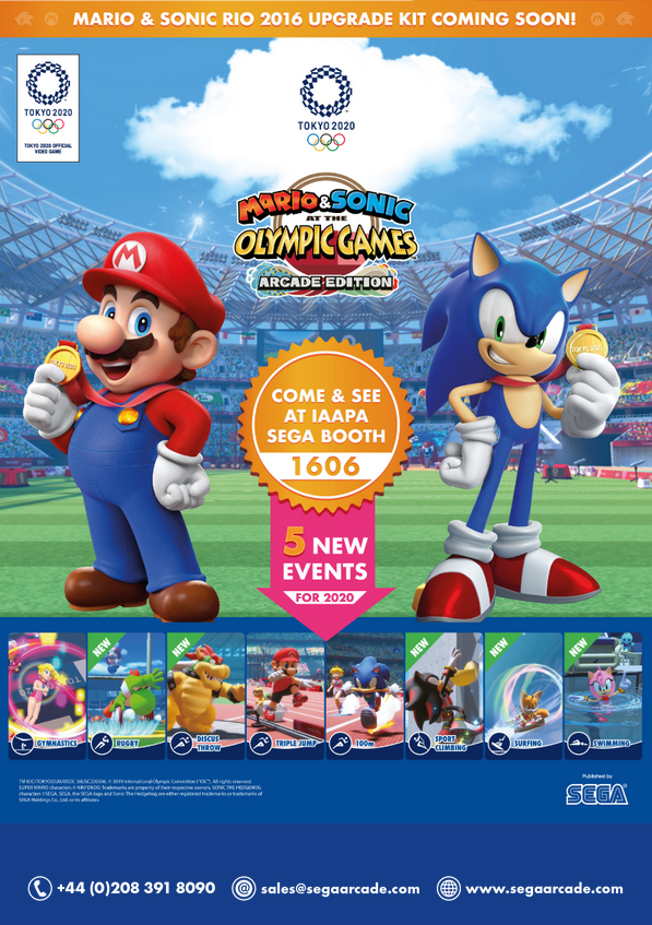 Mario &amp; Sonic at the Olympic Games Tokyo 2020: Arcade Edition