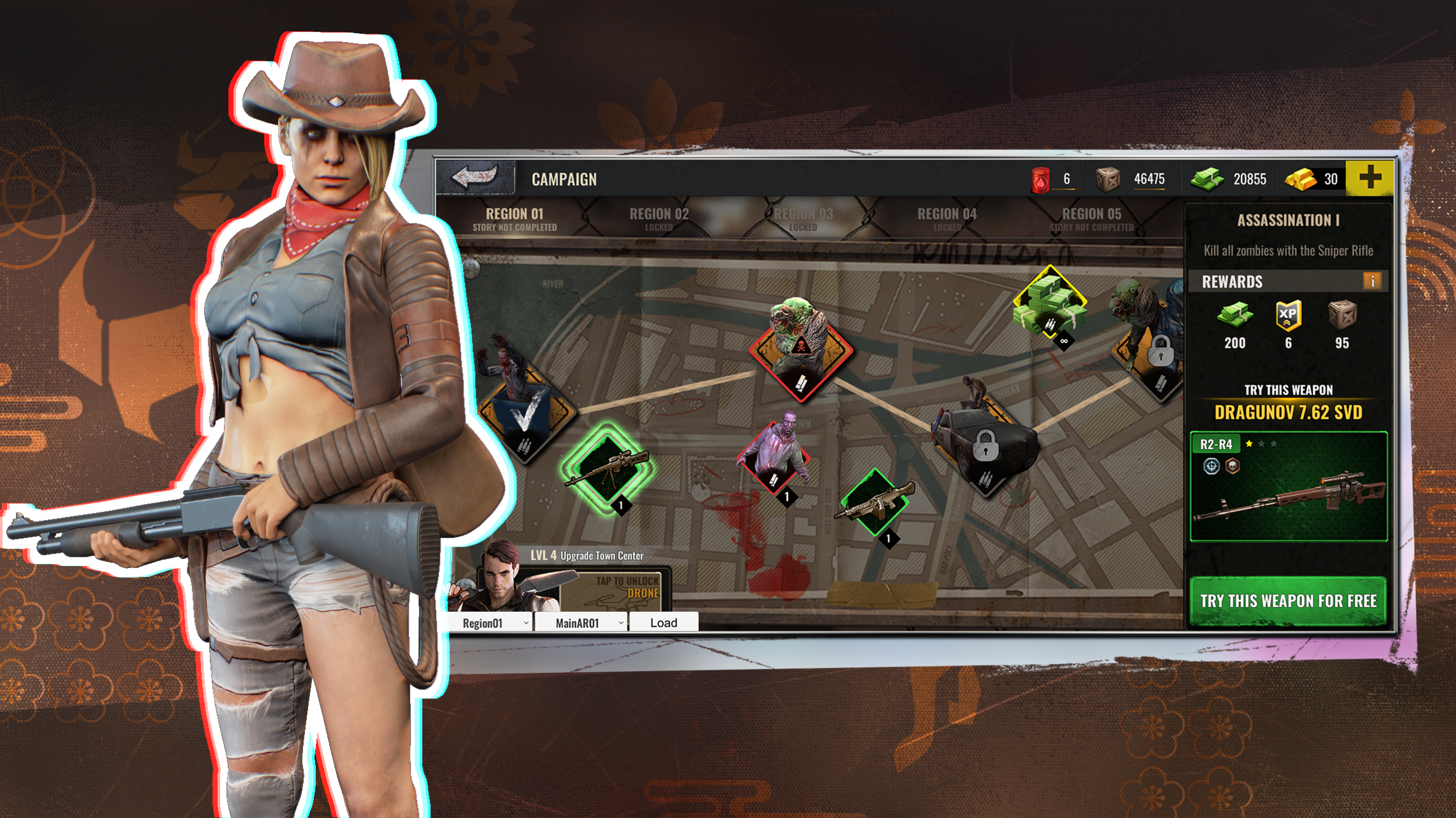 Zombie Hunter: Mobile Shooting Game