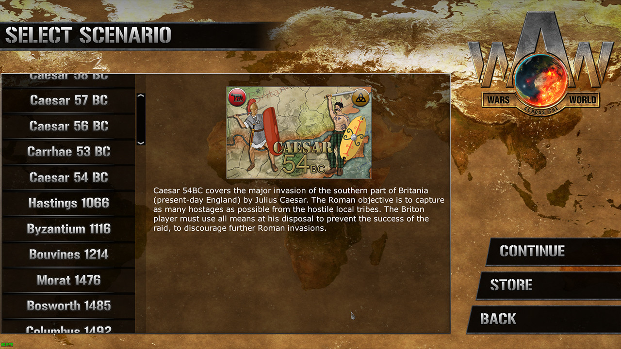 Wars Across the World: Caesar 54