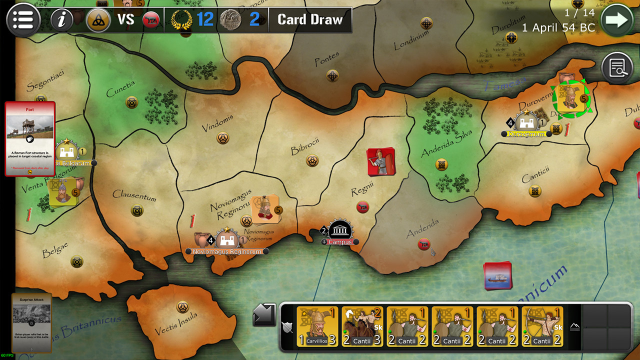 Wars Across the World: Caesar 54