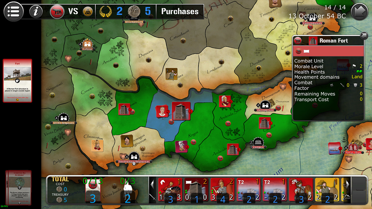 Wars Across the World: Caesar 54