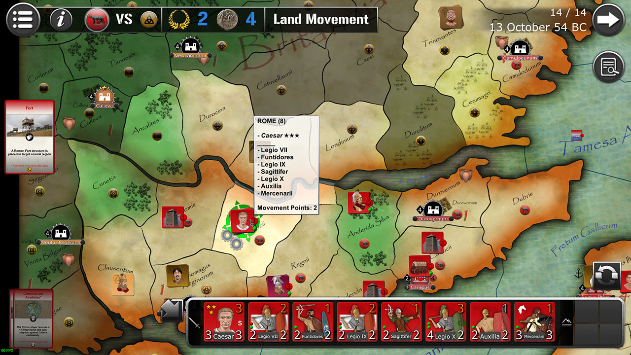Wars Across the World: Caesar 54
