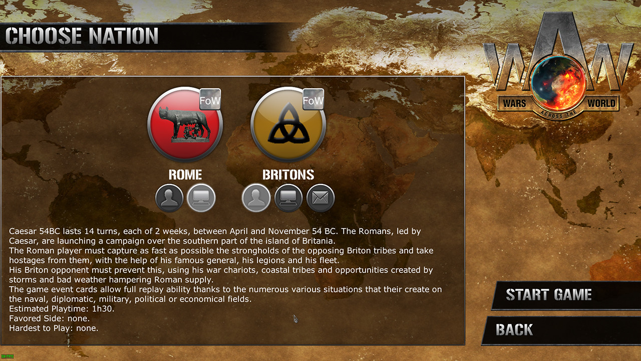 Wars Across the World: Caesar 54