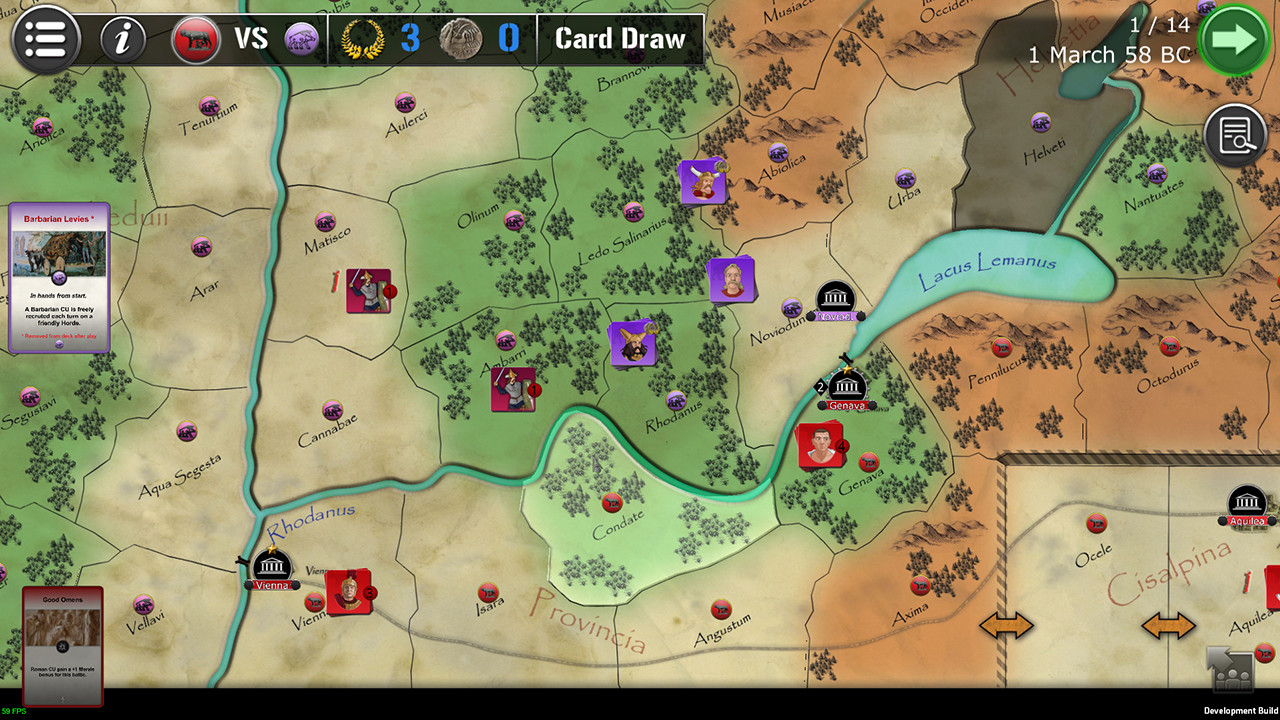 Wars Across the World: Caesar 58