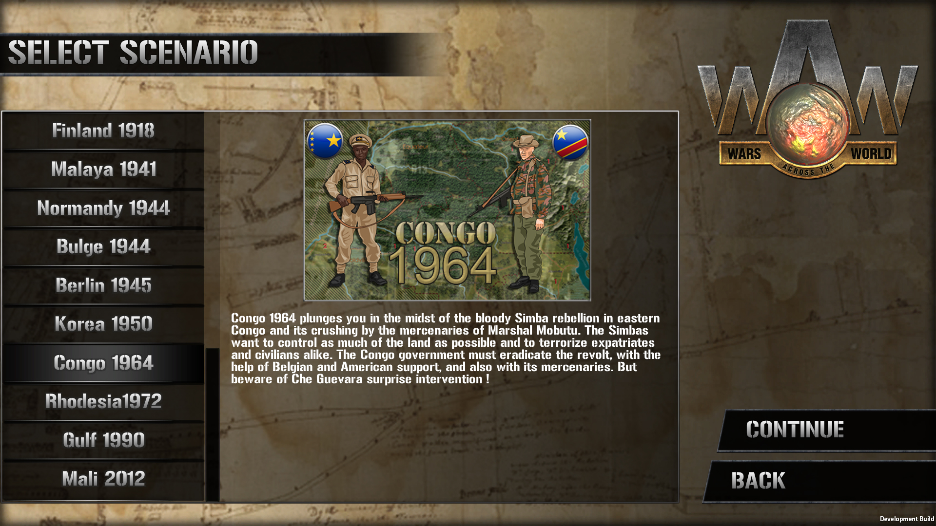 Wars Across the World: Congo 1964