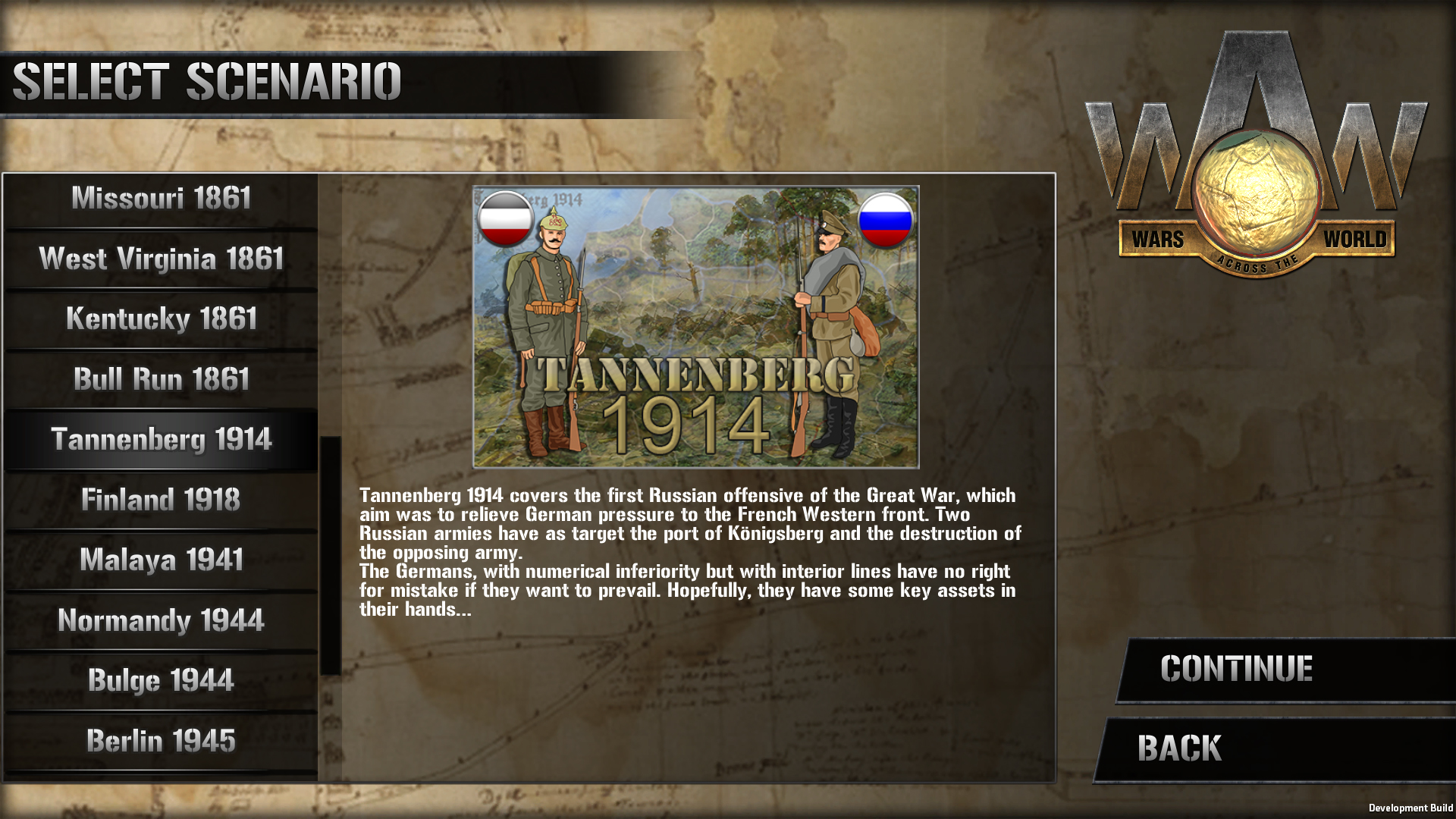 Wars Across the World: Tannenberg 1914
