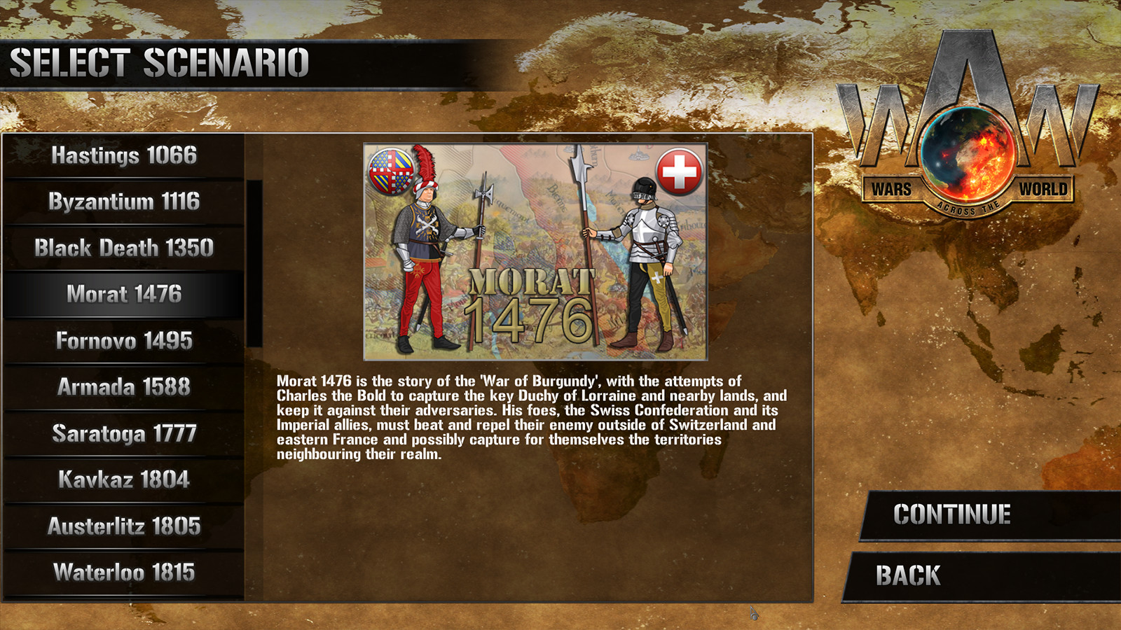 Wars Across the World: Morat 1476