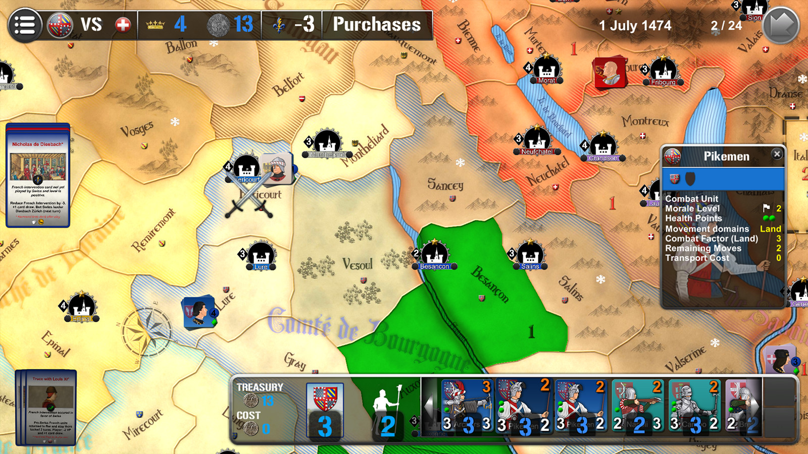 Wars Across the World: Morat 1476