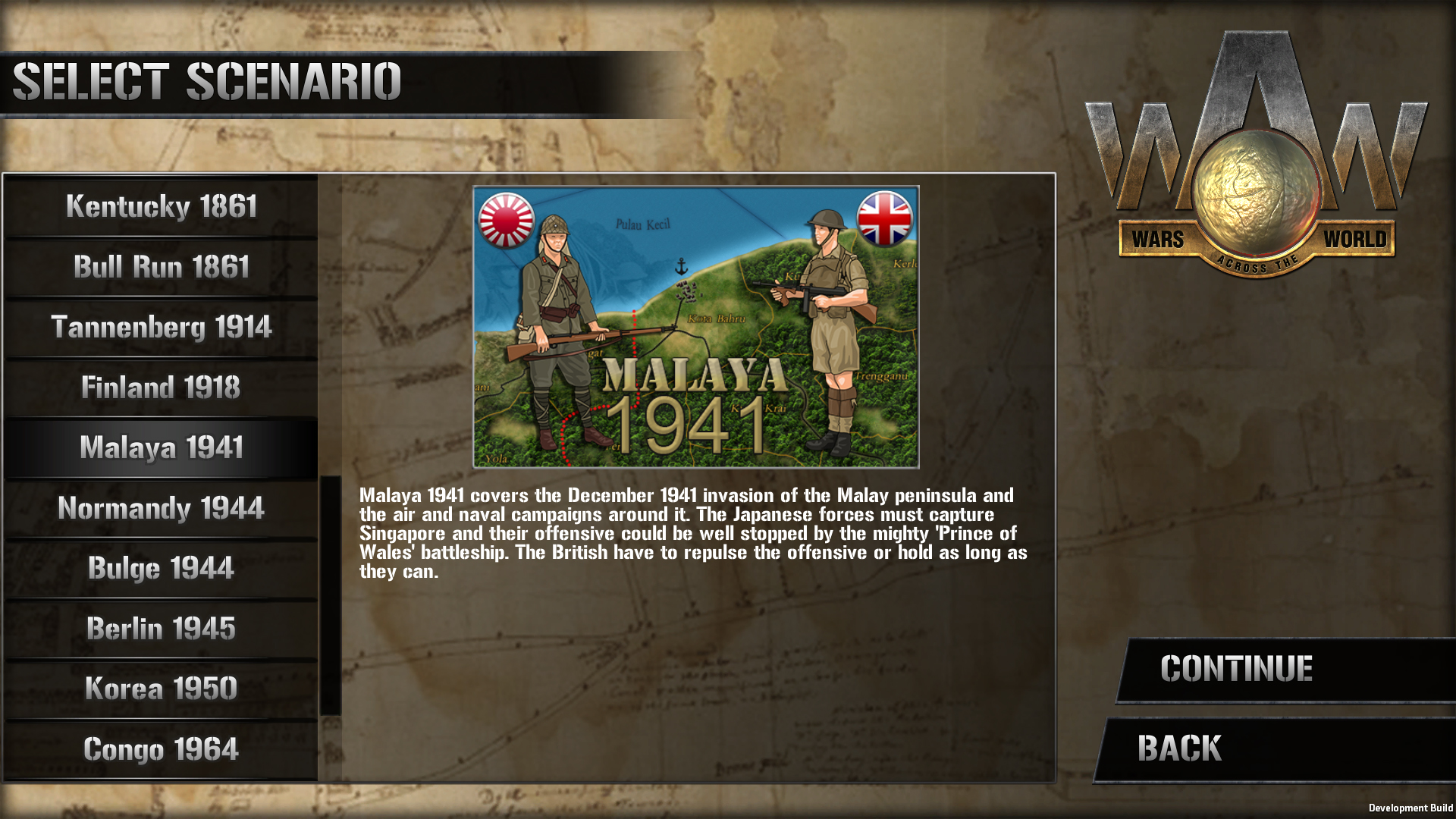 Wars Across the World: Malaya 1941