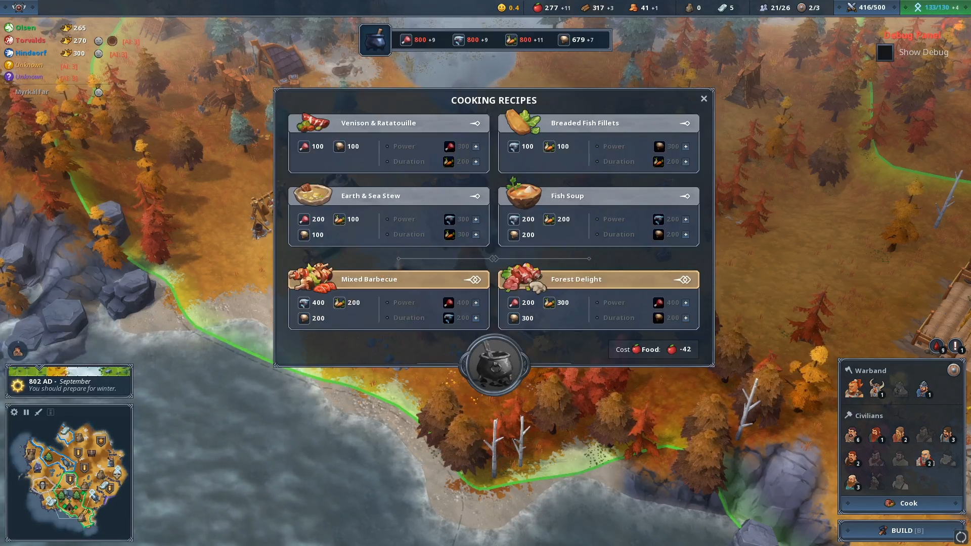 Northgard: Ratatoskr, Clan of the Squirrel