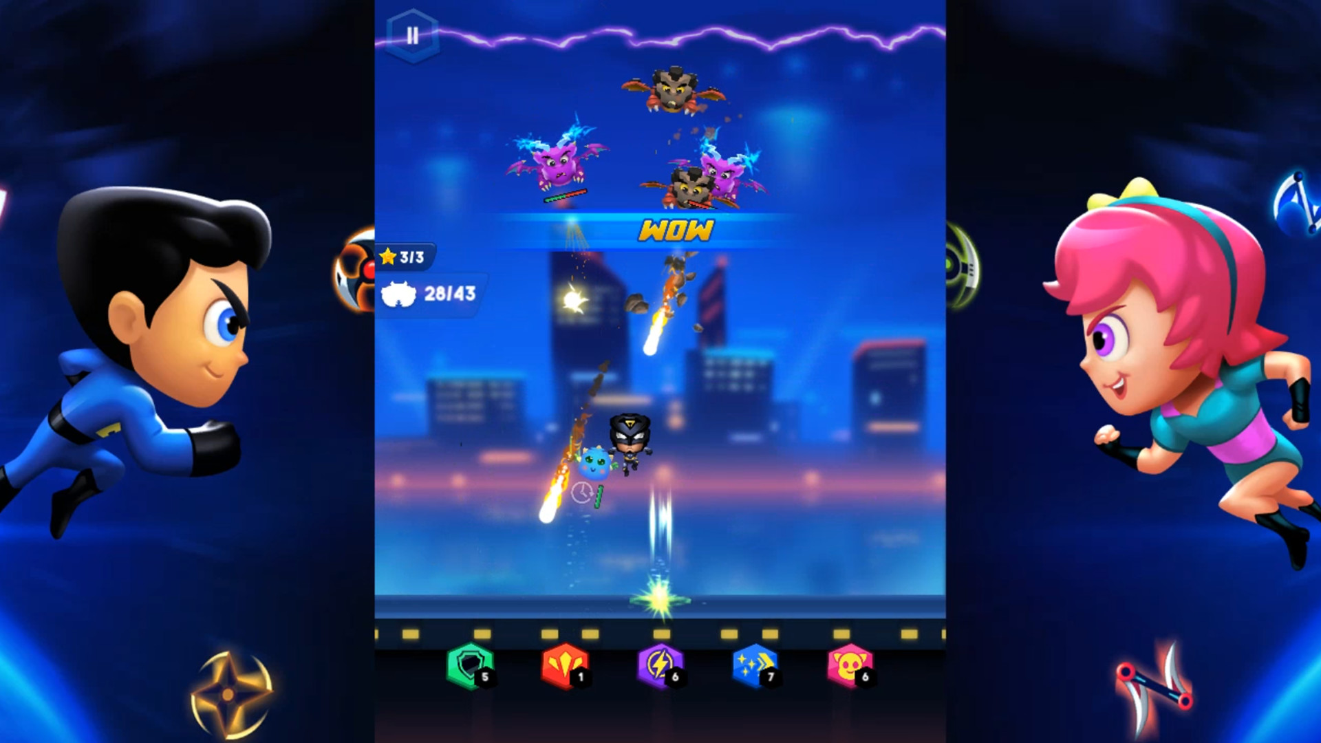 Dragon Blast: Crazy Action Super Hero Game