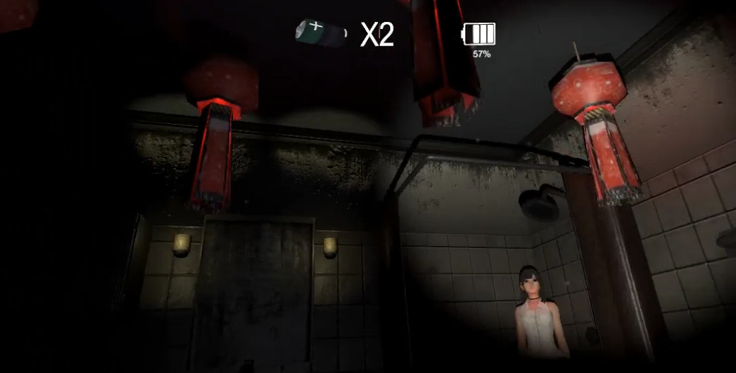 VR Girls’ Room in Darkness