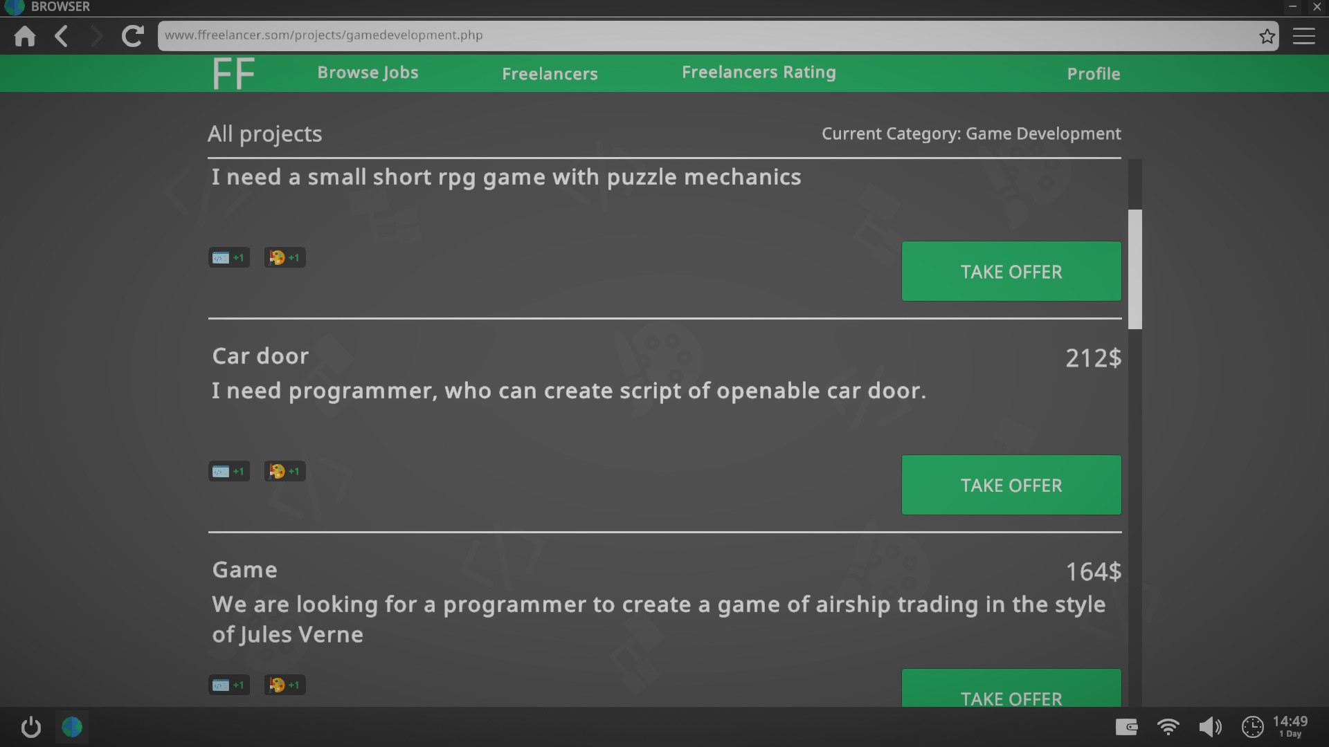 Freelancer Life Simulator