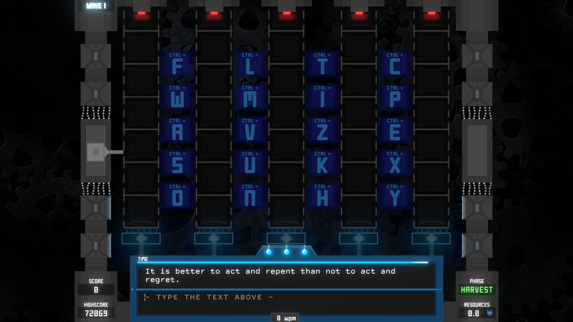 Tyfortress: Tactical Typing