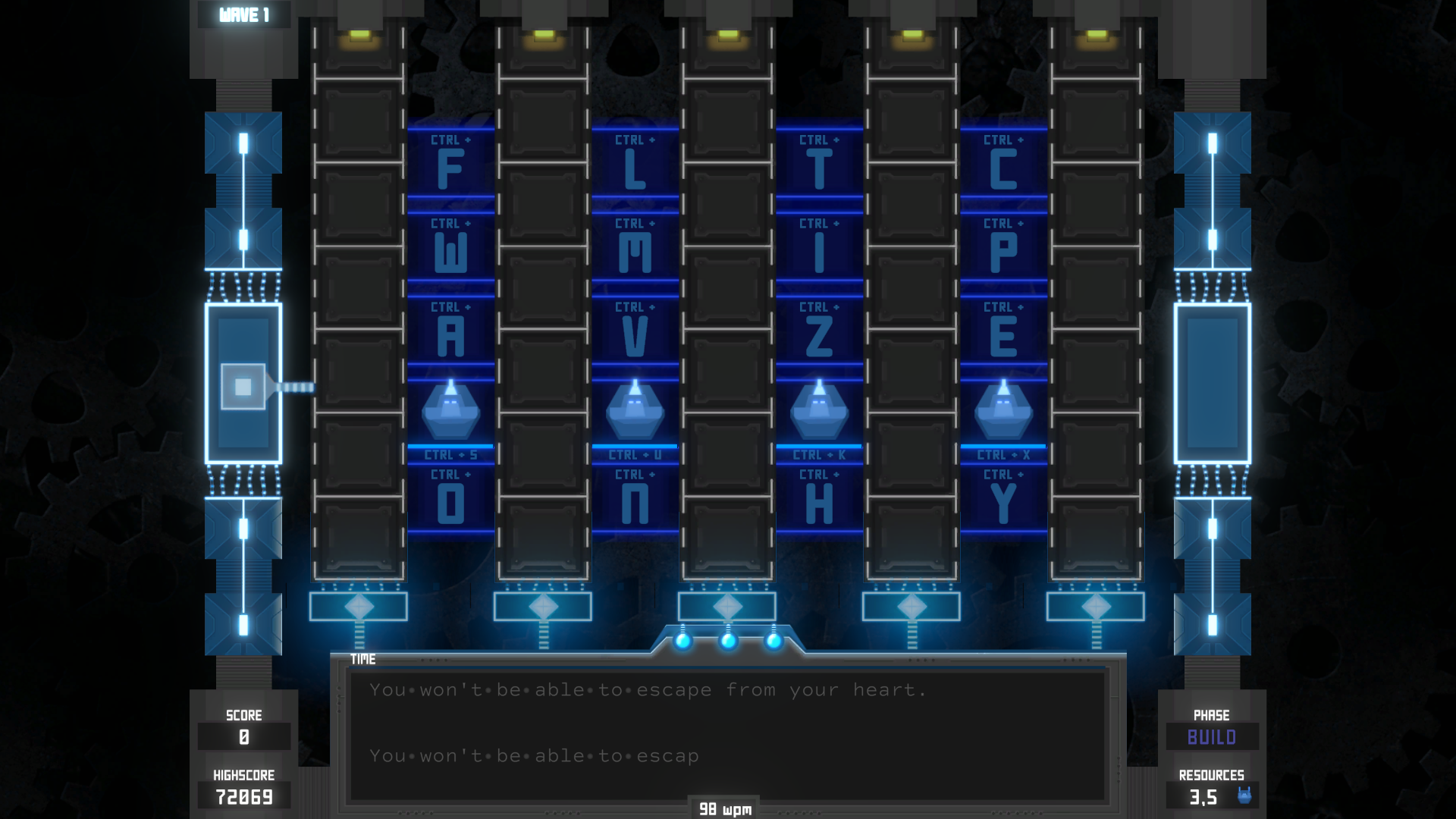 Tyfortress: Tactical Typing