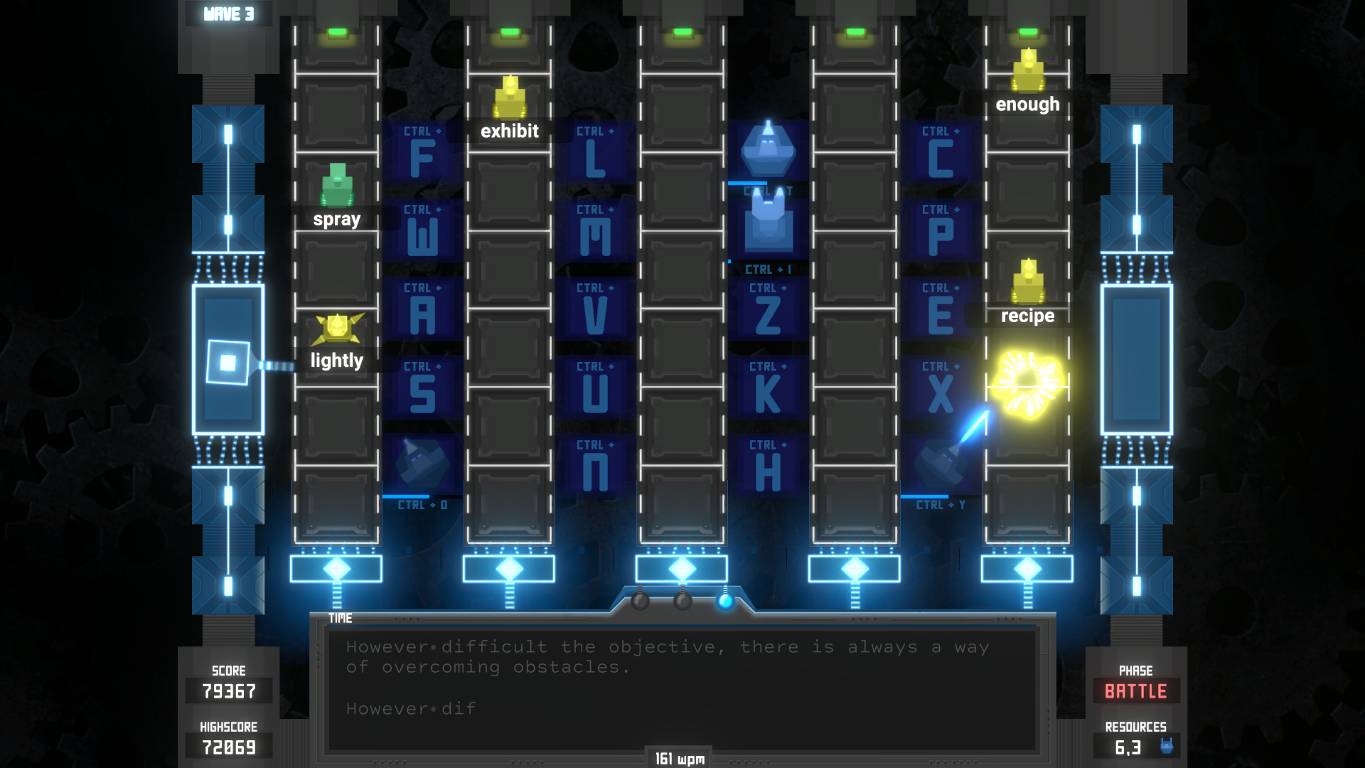 Tyfortress: Tactical Typing