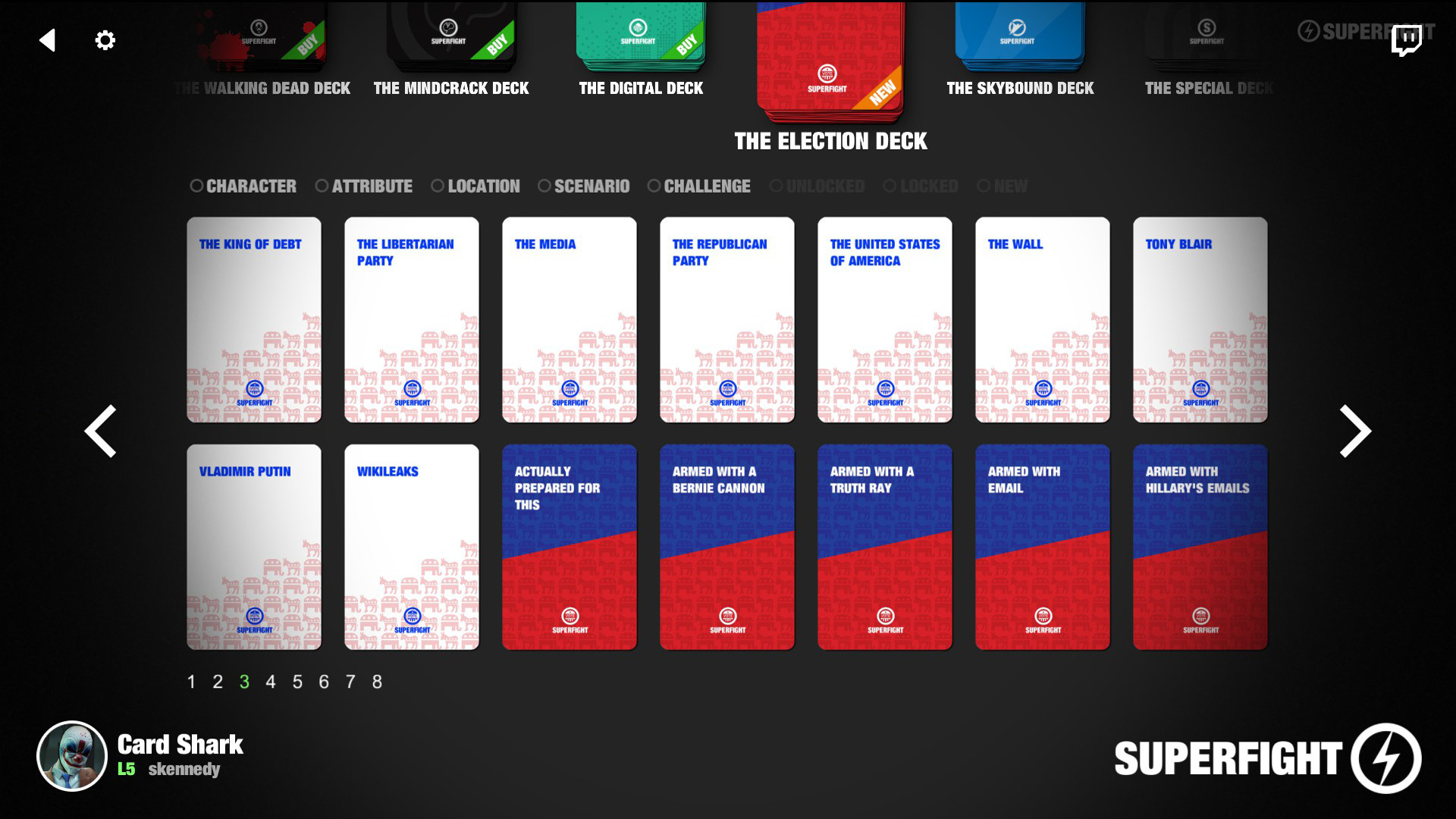 Superfight: The Election Deck