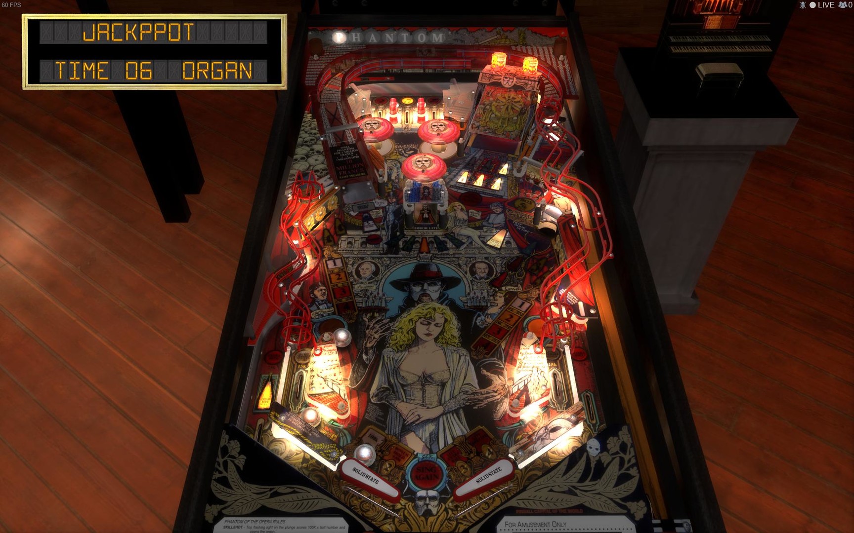 Stern Pinball Arcade: Phantom of the Opera