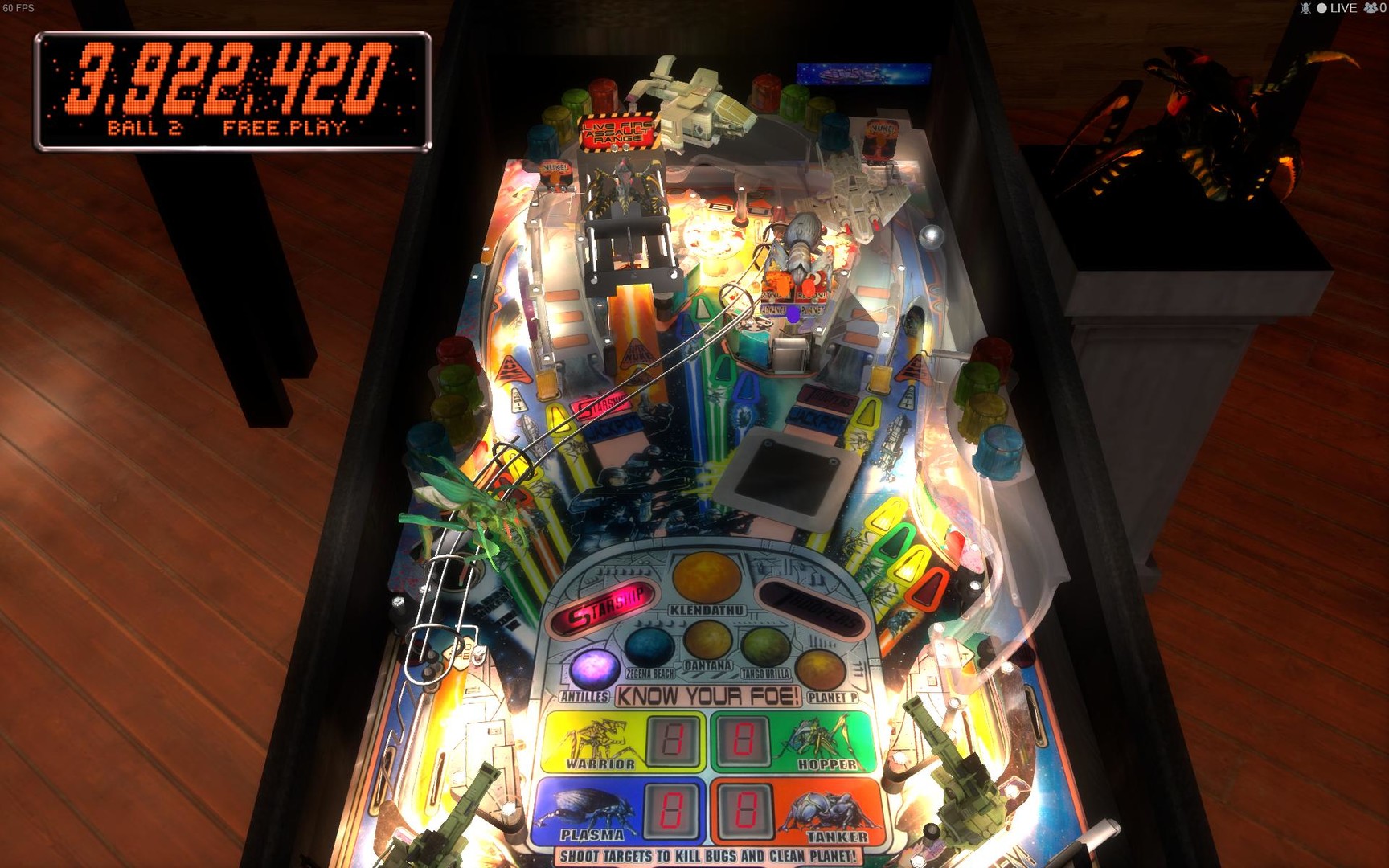 Stern Pinball Arcade: Starship Troopers