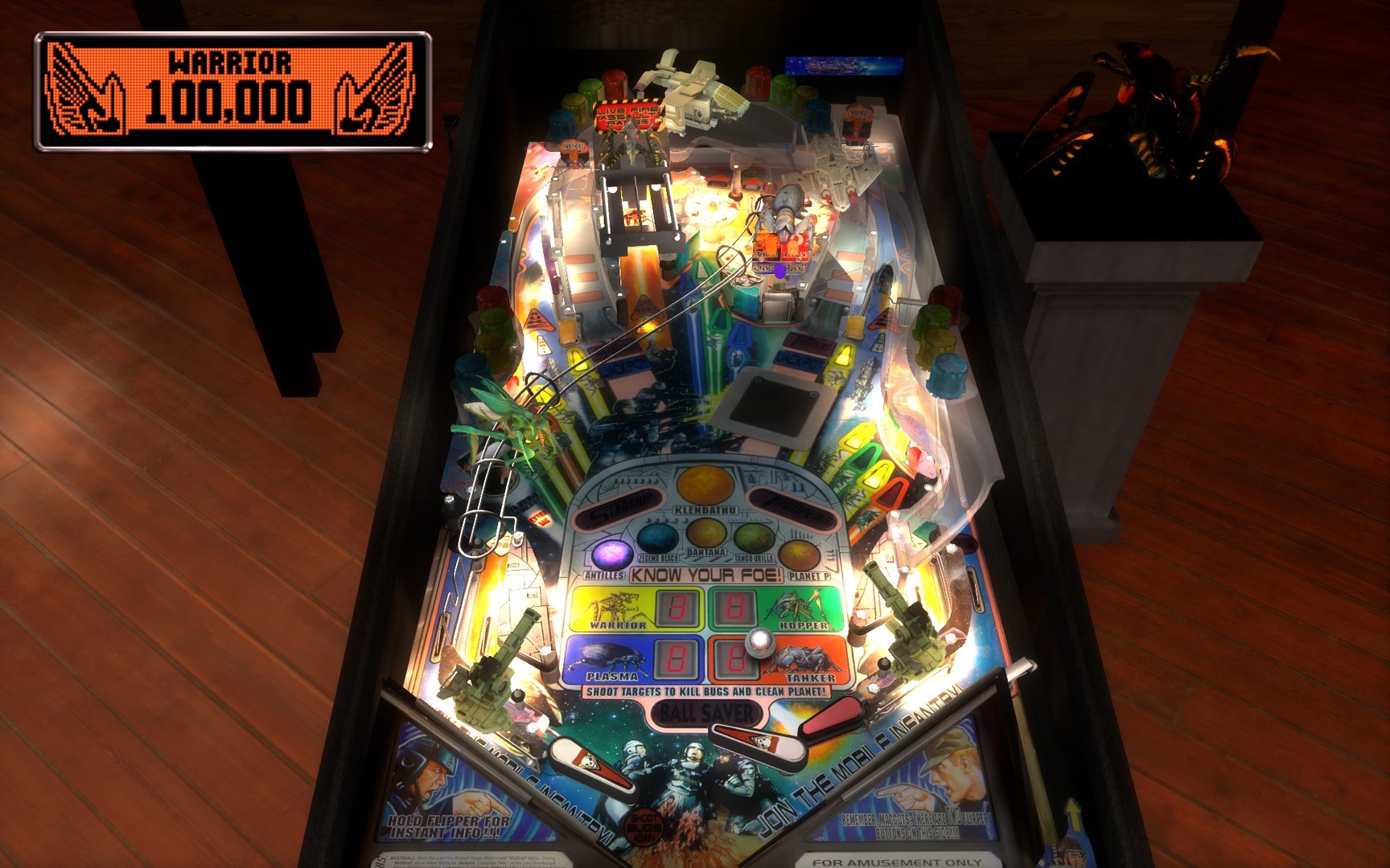 Stern Pinball Arcade: Starship Troopers