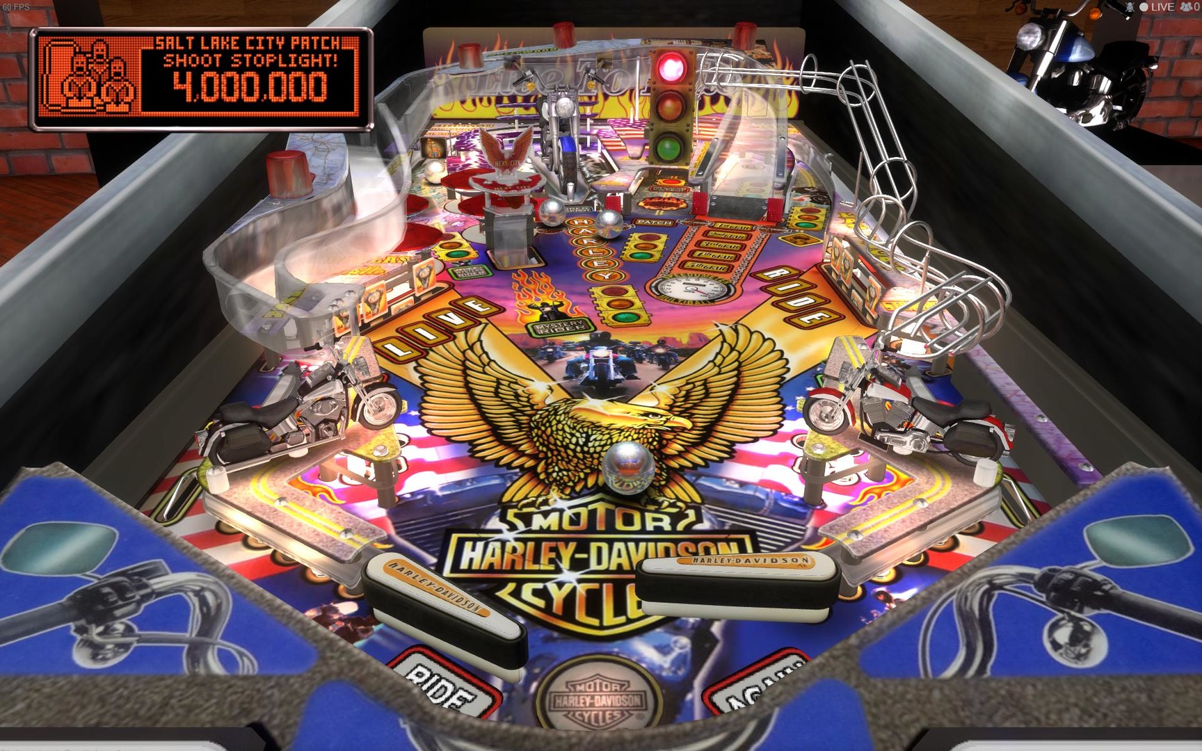 Stern Pinball Arcade: Harley-Davidson