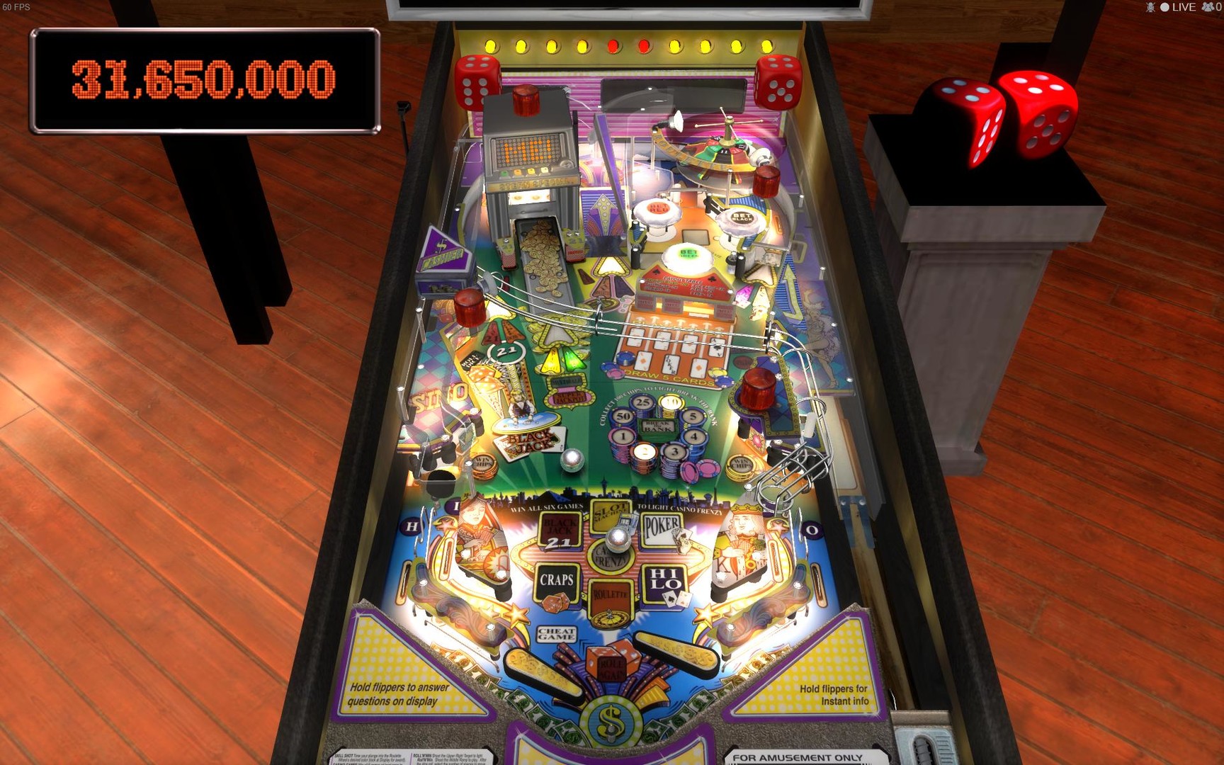 Stern Pinball Arcade: High Roller Casino