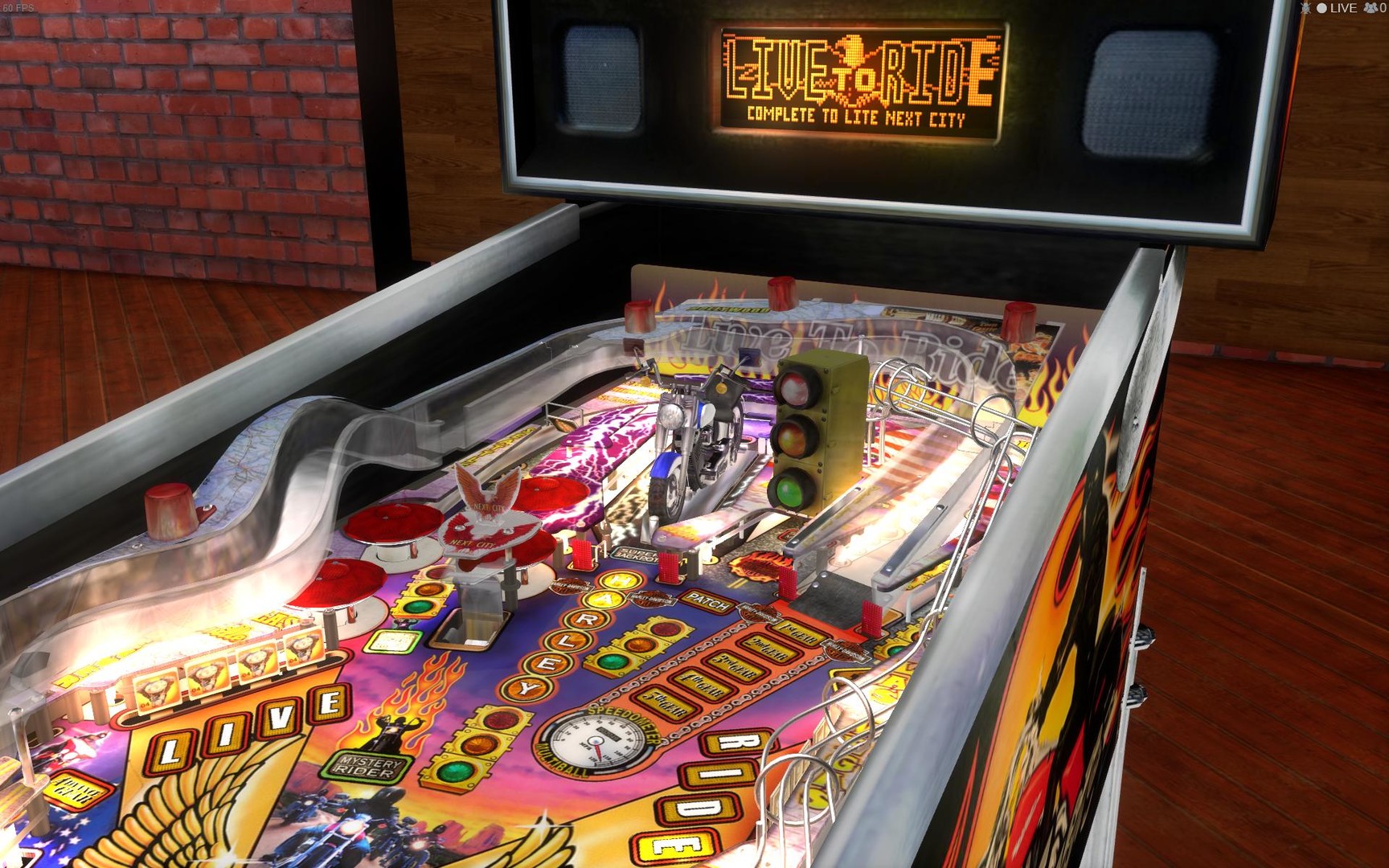 Stern Pinball Arcade: Harley-Davidson
