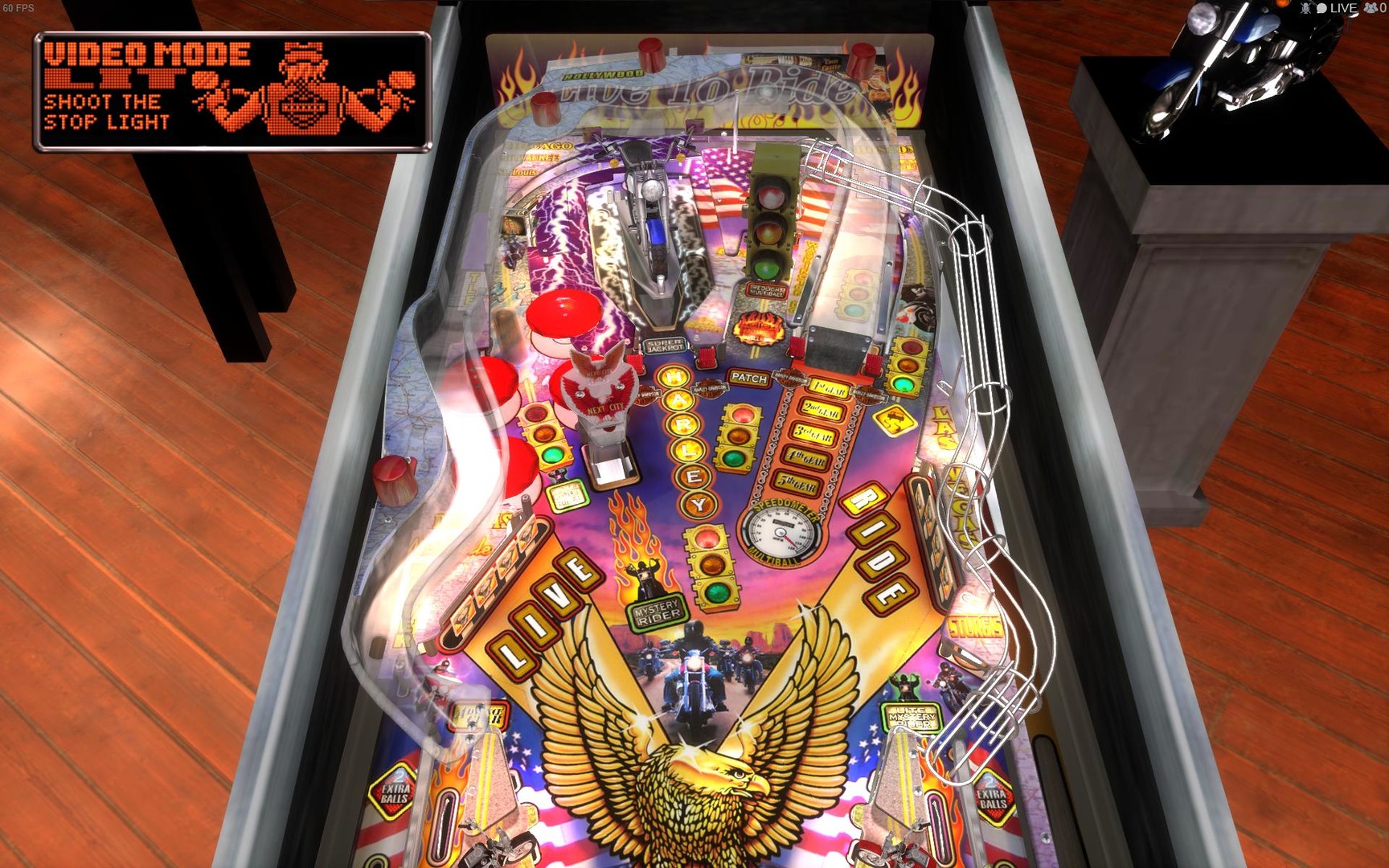 Stern Pinball Arcade: Harley-Davidson