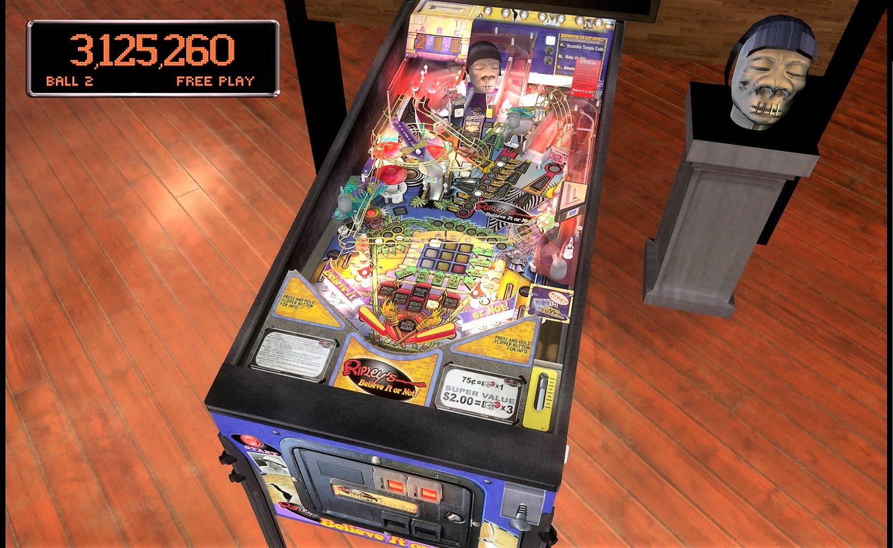 Stern Pinball Arcade: Ripley’s Believe It or Not!