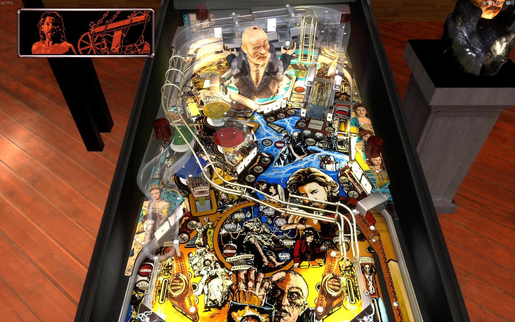 Stern Pinball Arcade: Mary Shelley’s Frankenstein