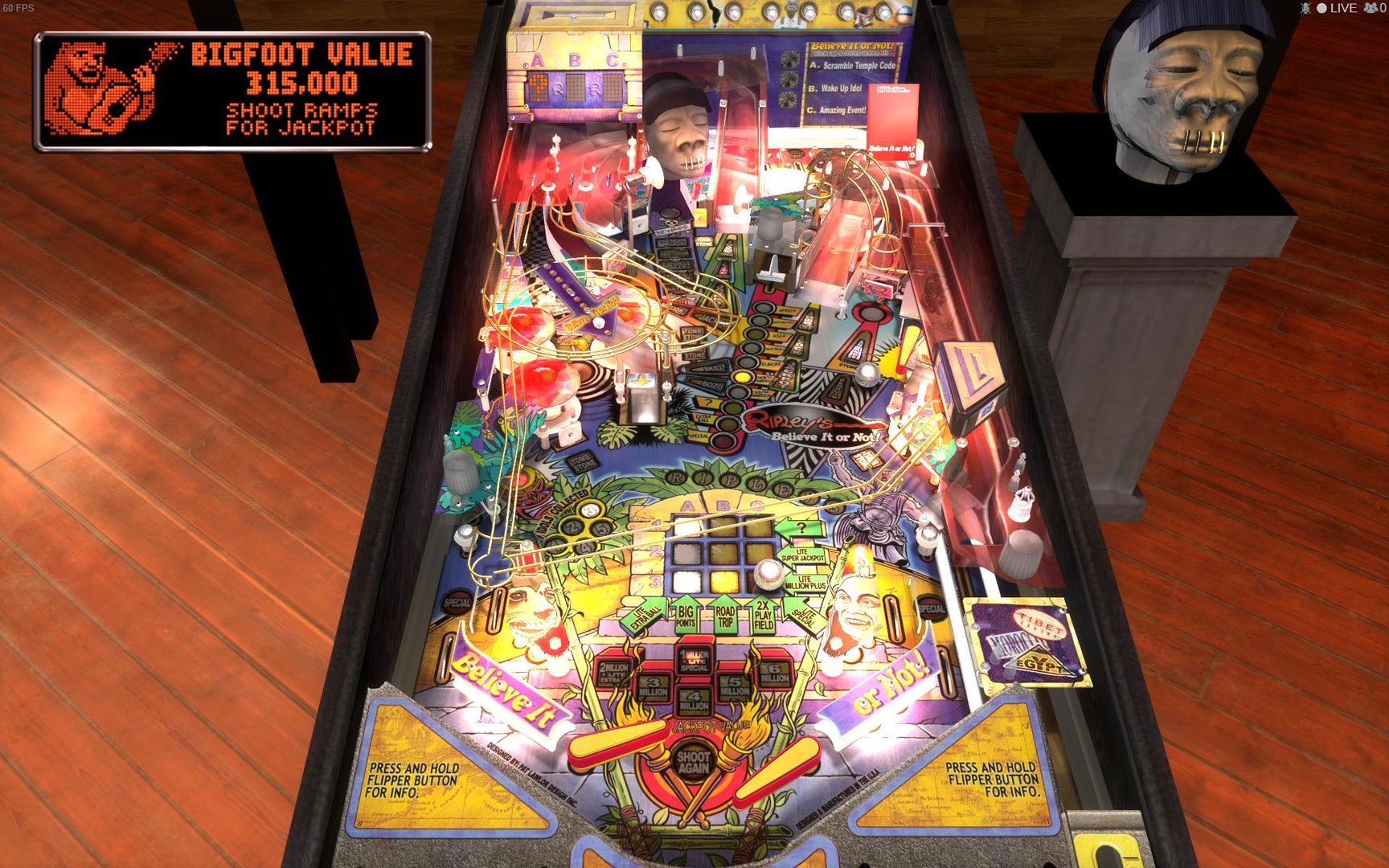 Stern Pinball Arcade: Ripley’s Believe It or Not!