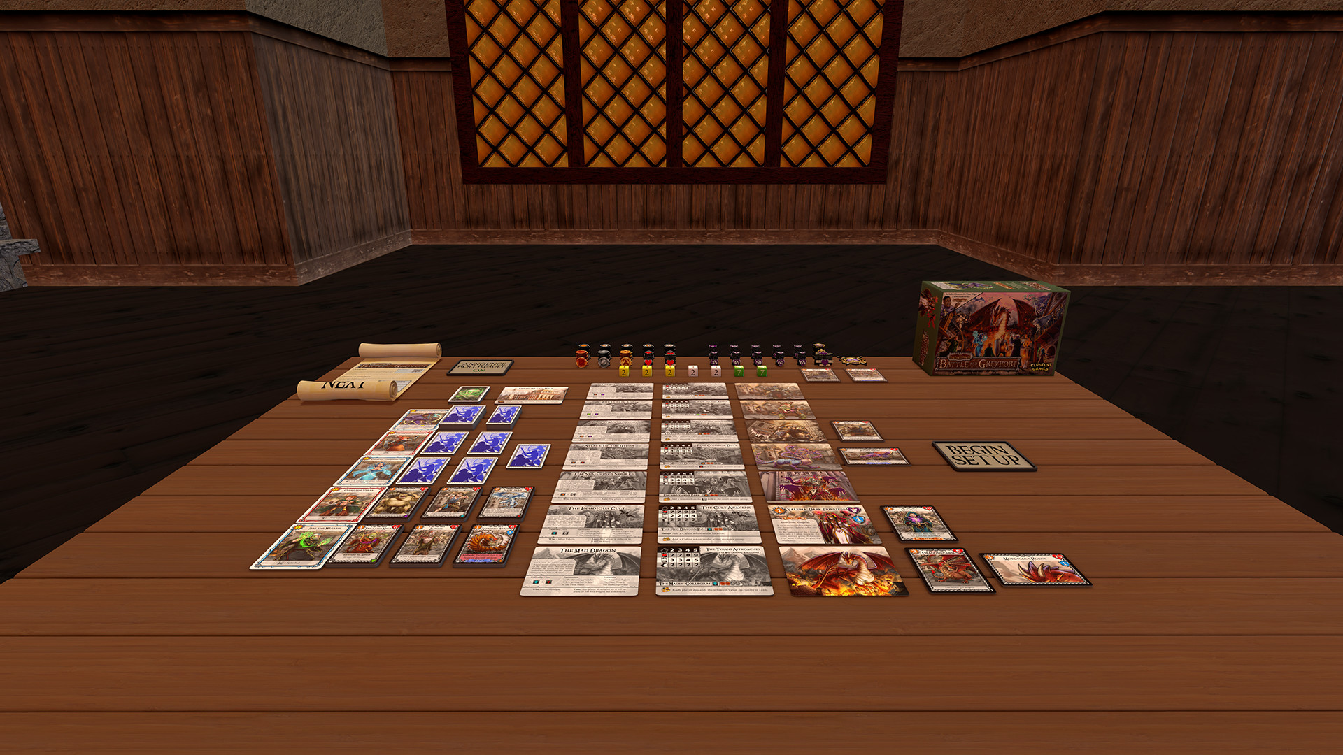 Tabletop Simulator: The Red Dragon Inn – Battle For Greyport