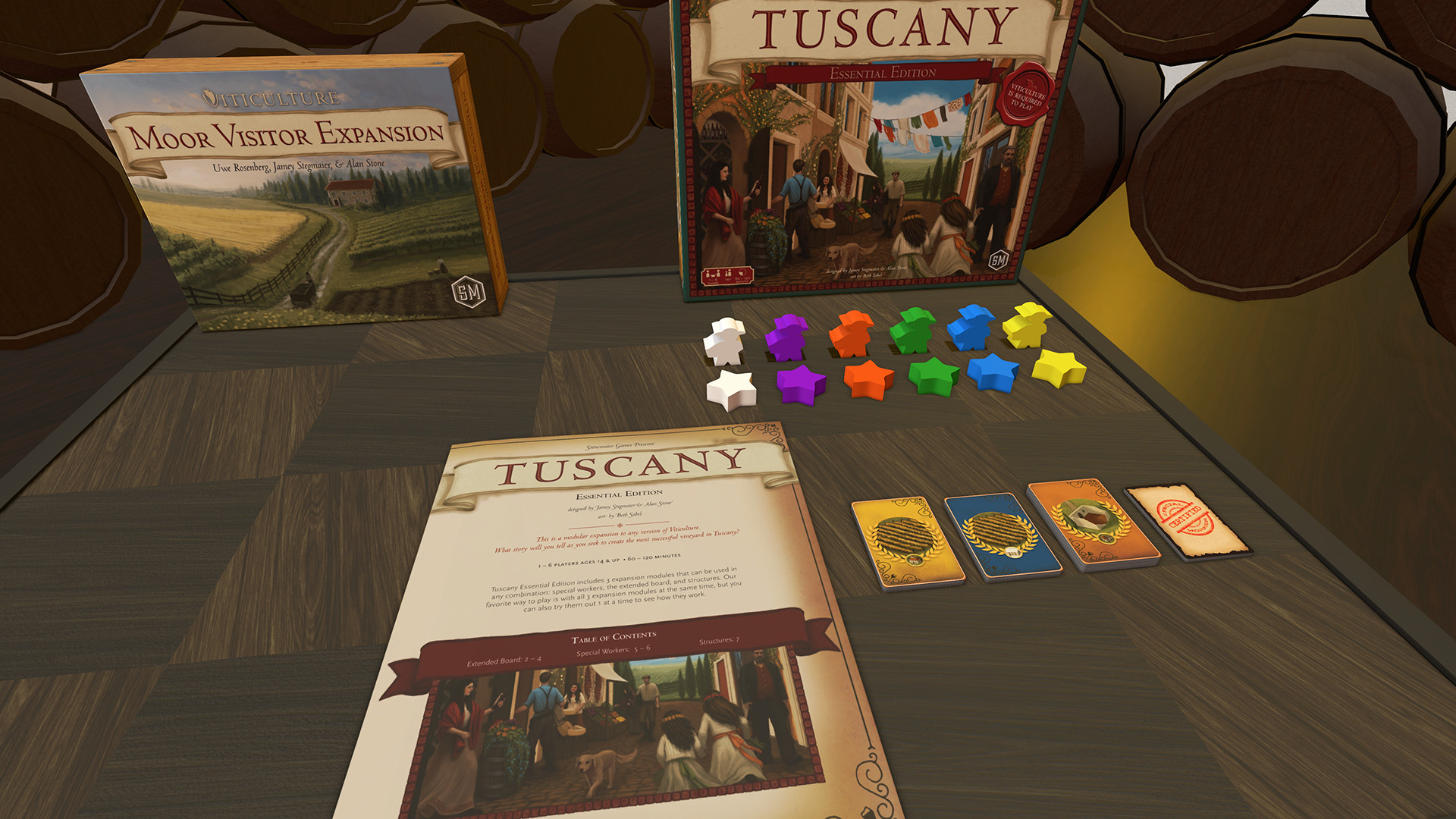 Tabletop Simulator: Viticulture