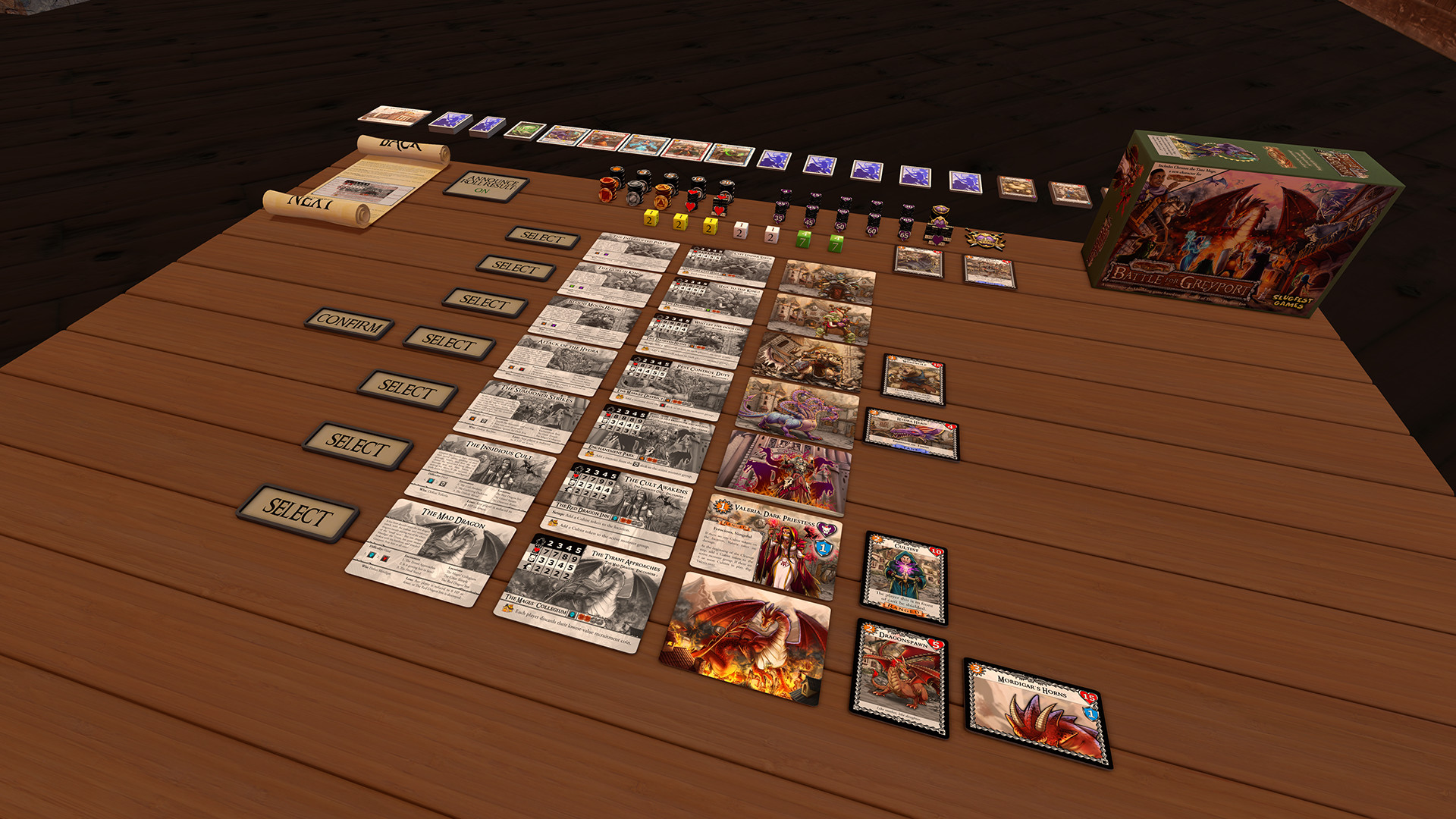 Tabletop Simulator: The Red Dragon Inn – Battle For Greyport