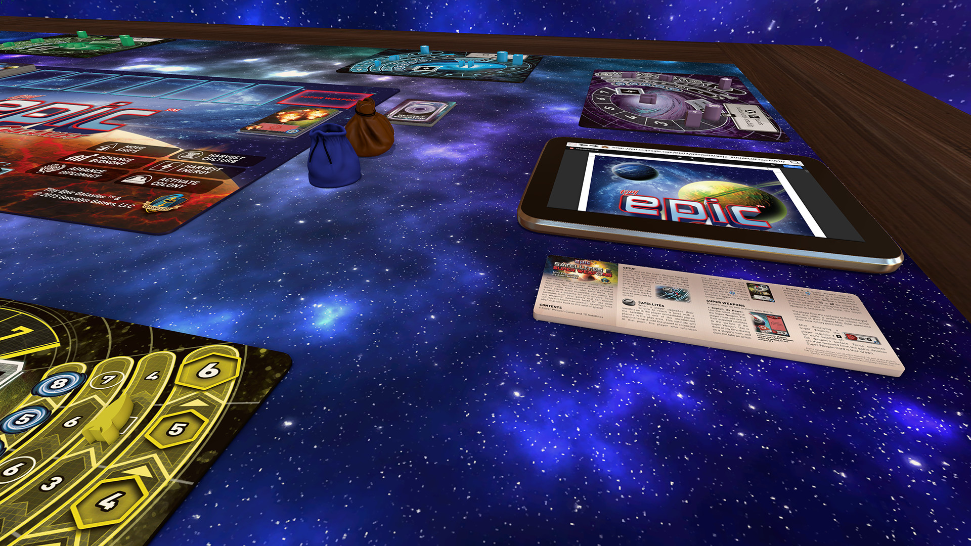 Tabletop Simulator: Tiny Epic Galaxies