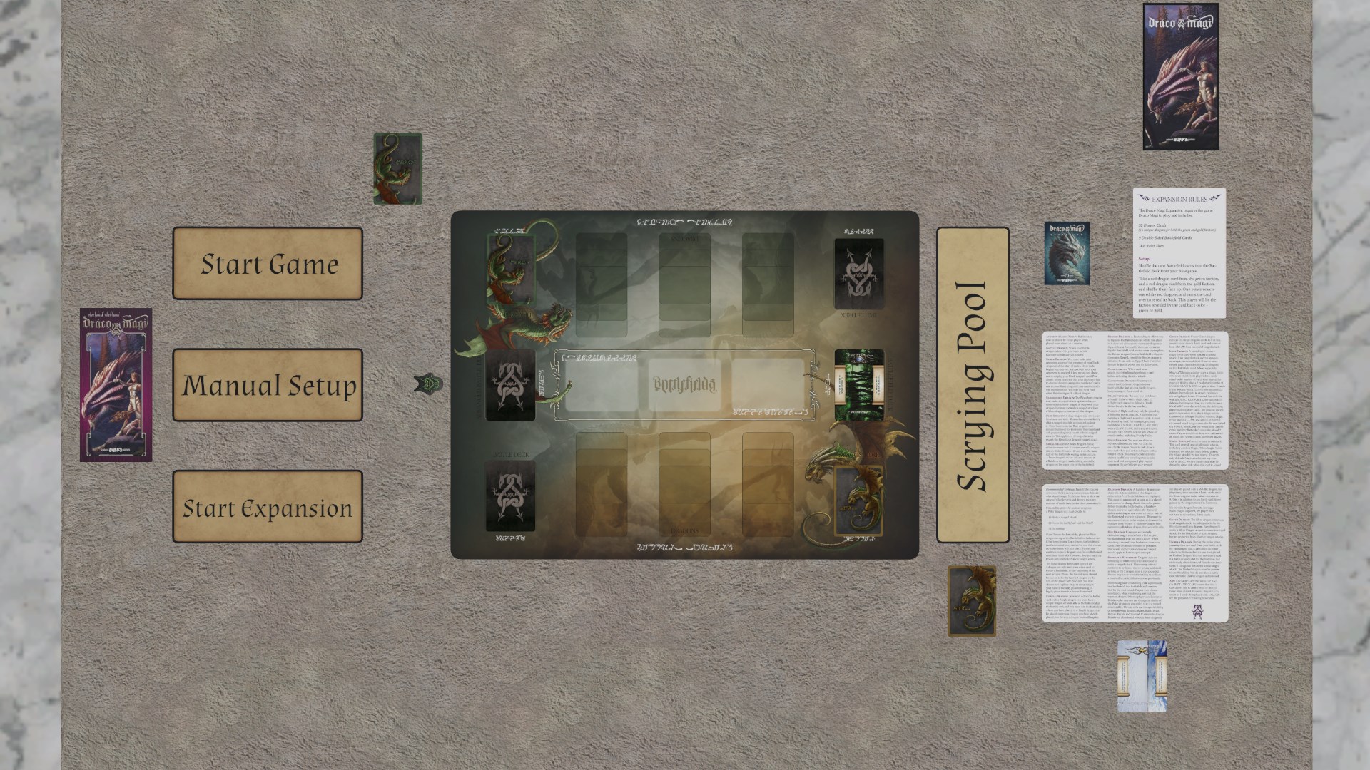 Tabletop Simulator: Draco Magi