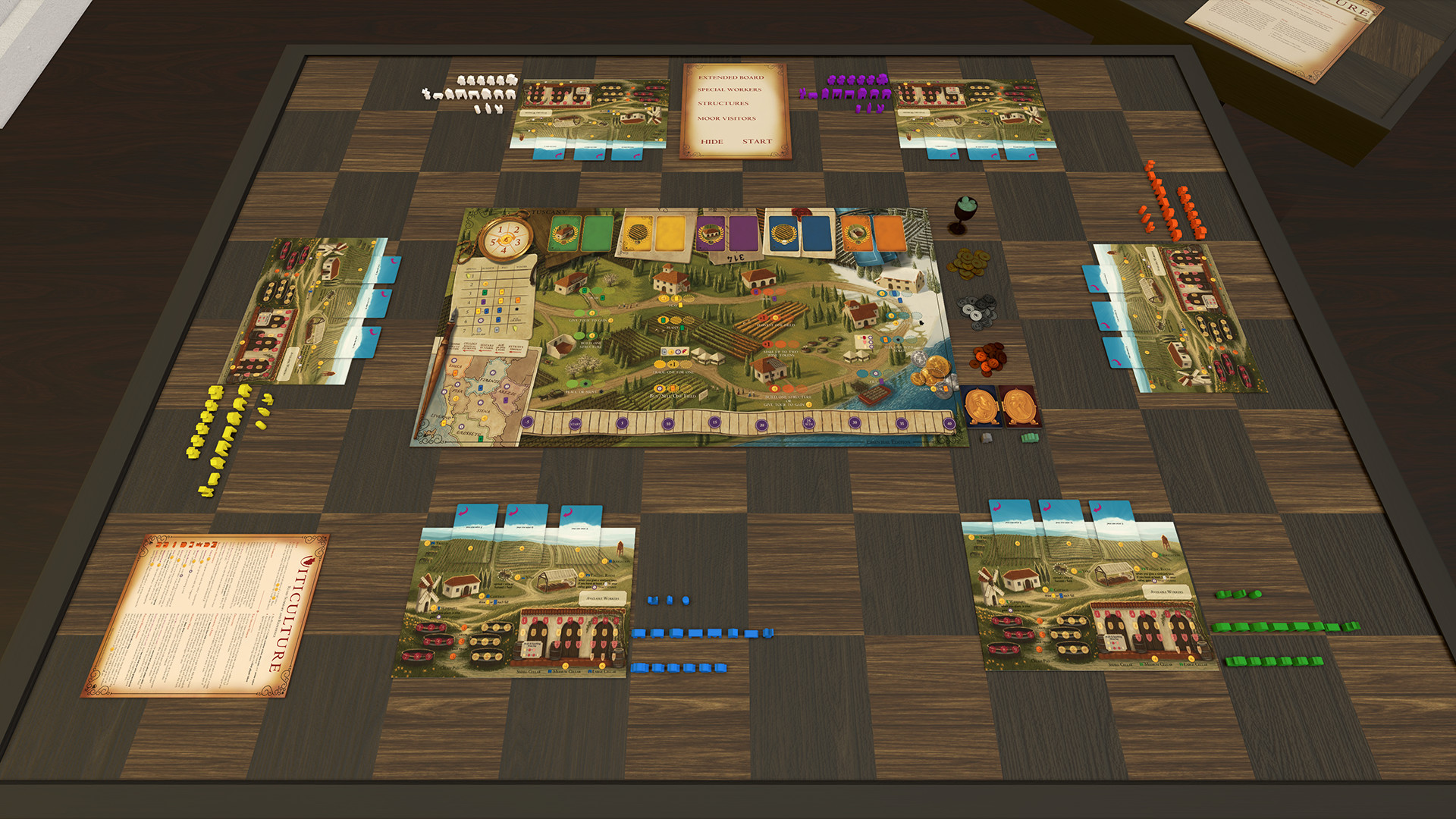 Tabletop Simulator: Viticulture