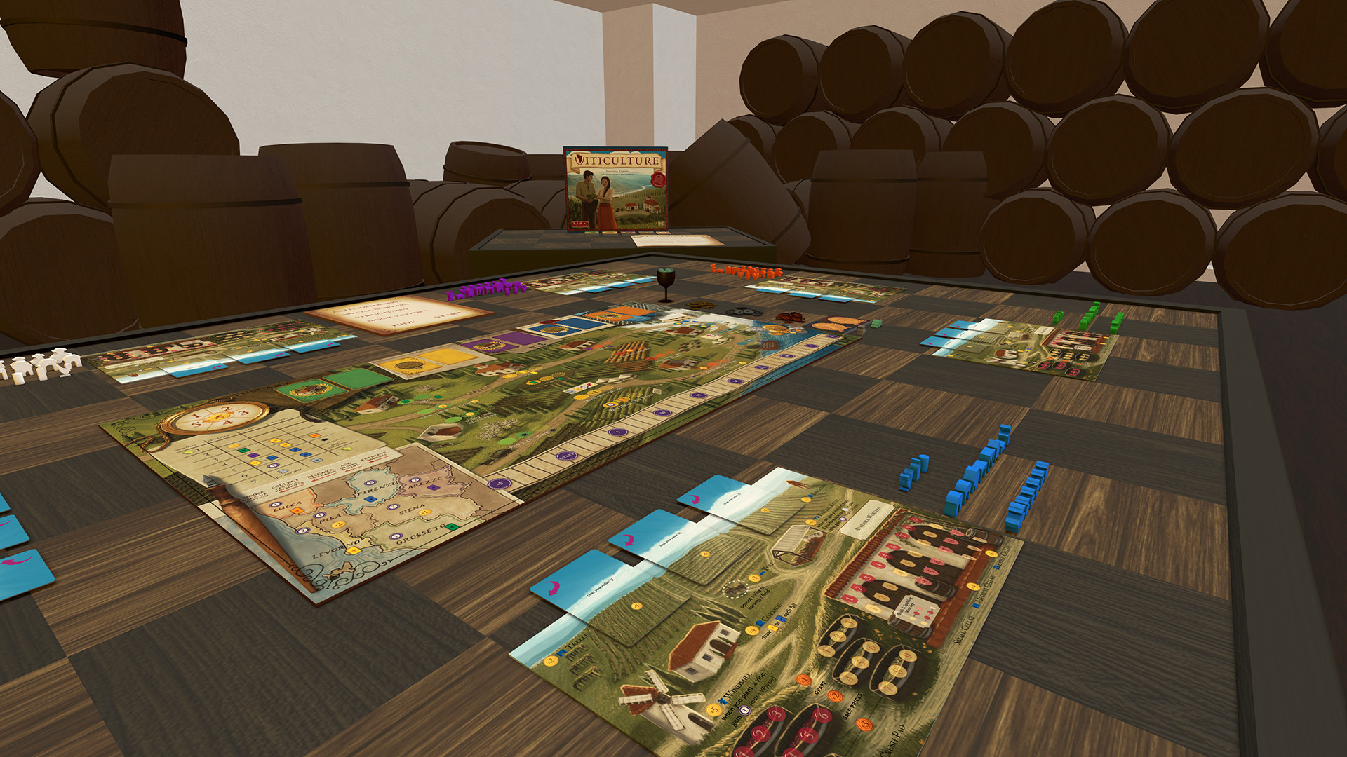 Tabletop Simulator: Viticulture