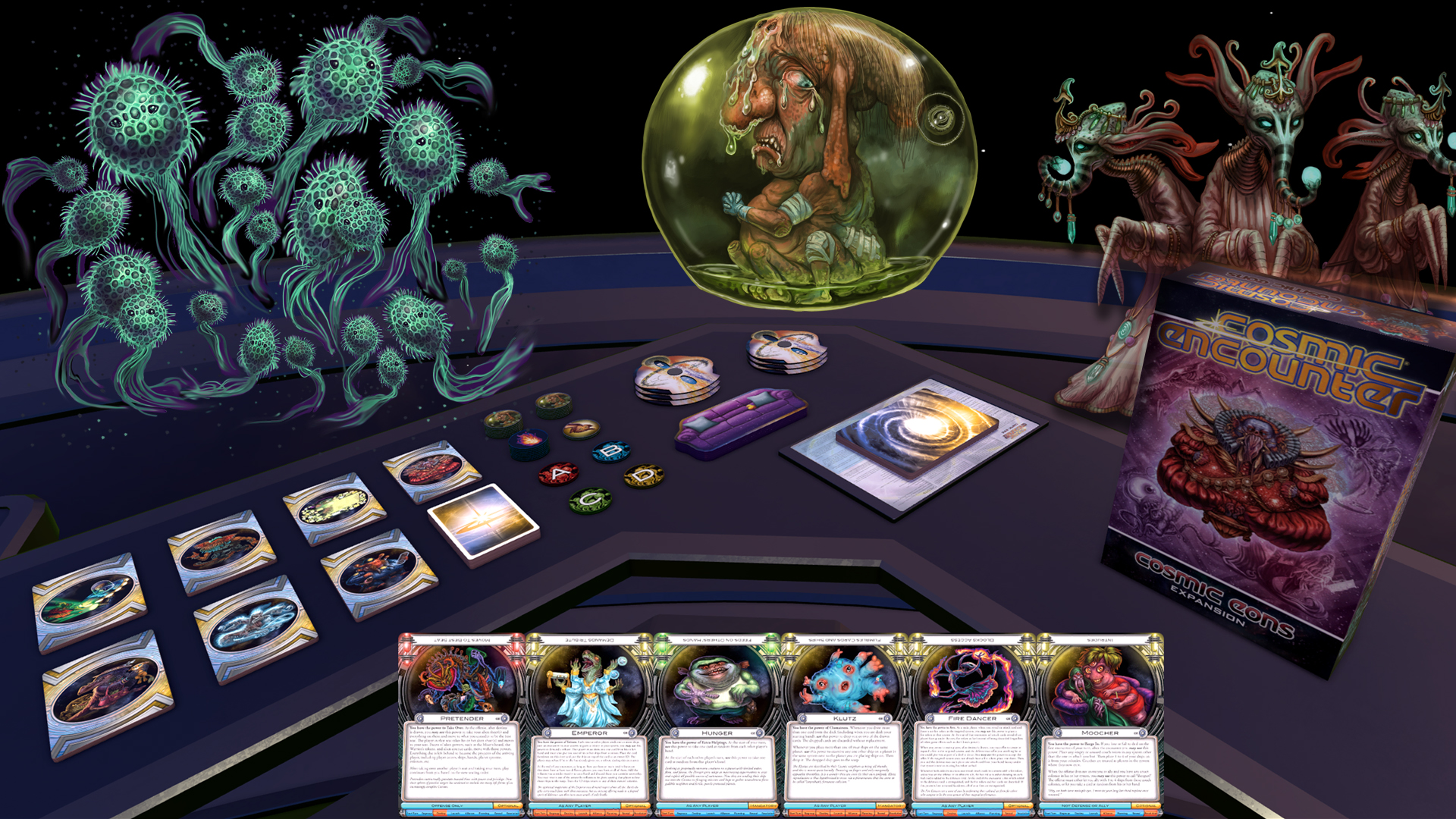 Tabletop Simulator: Cosmic Encounter Connector