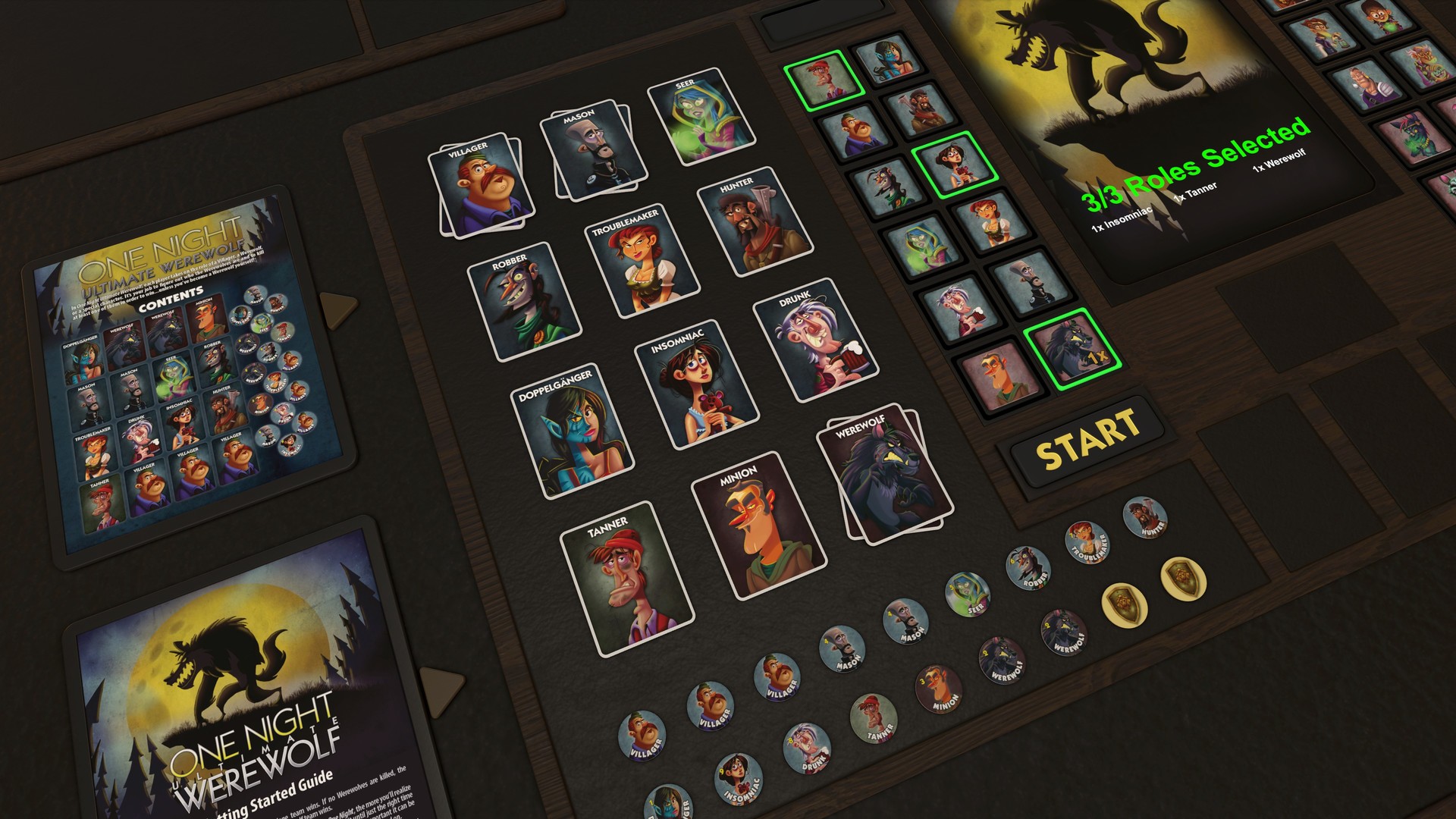 Tabletop Simulator: One Night Ultimate Werewolf