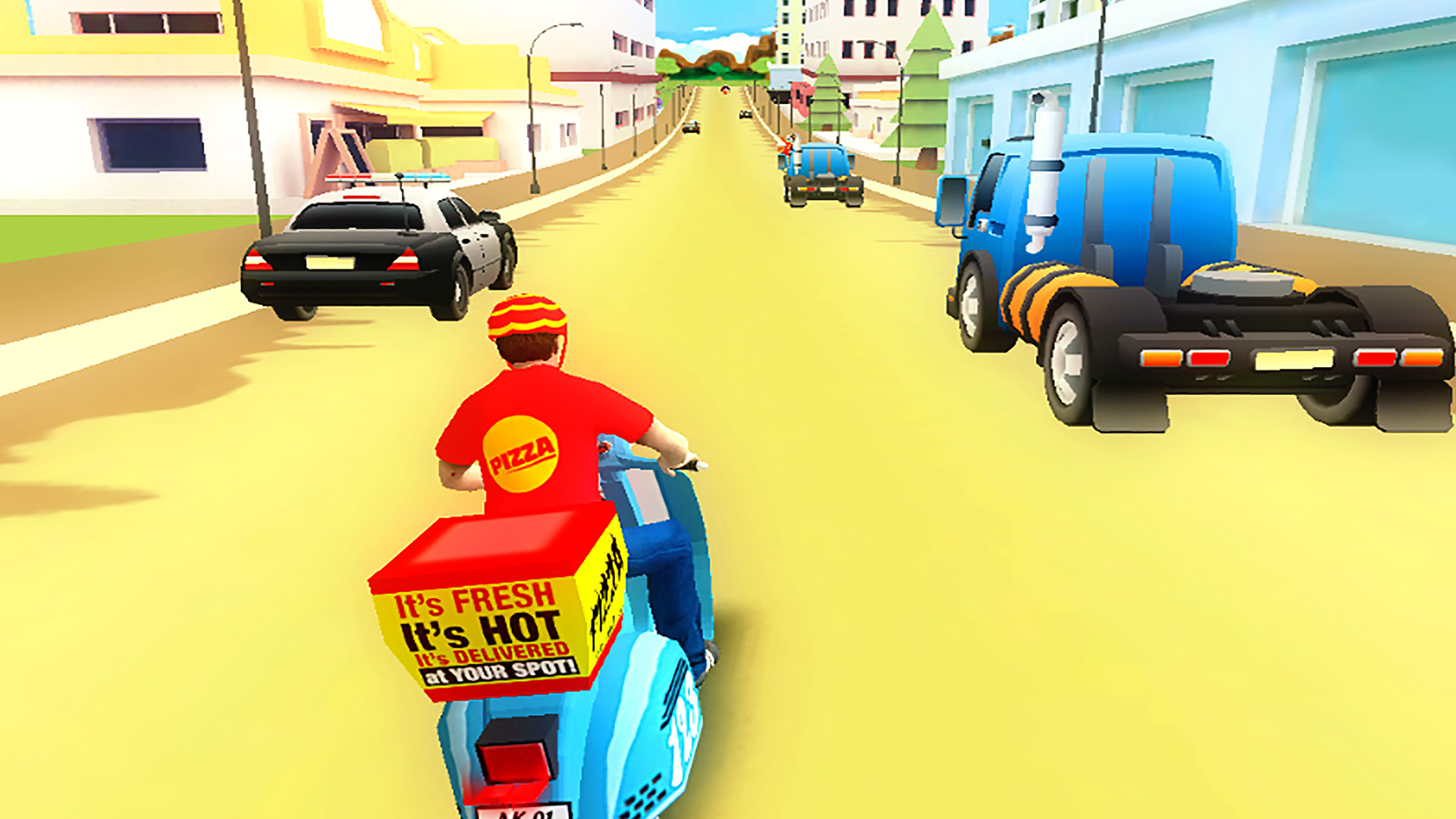 Pizza Bike Rider