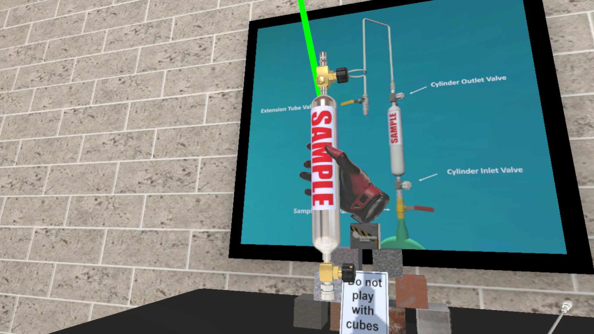 Spot Sample Witness Simulator