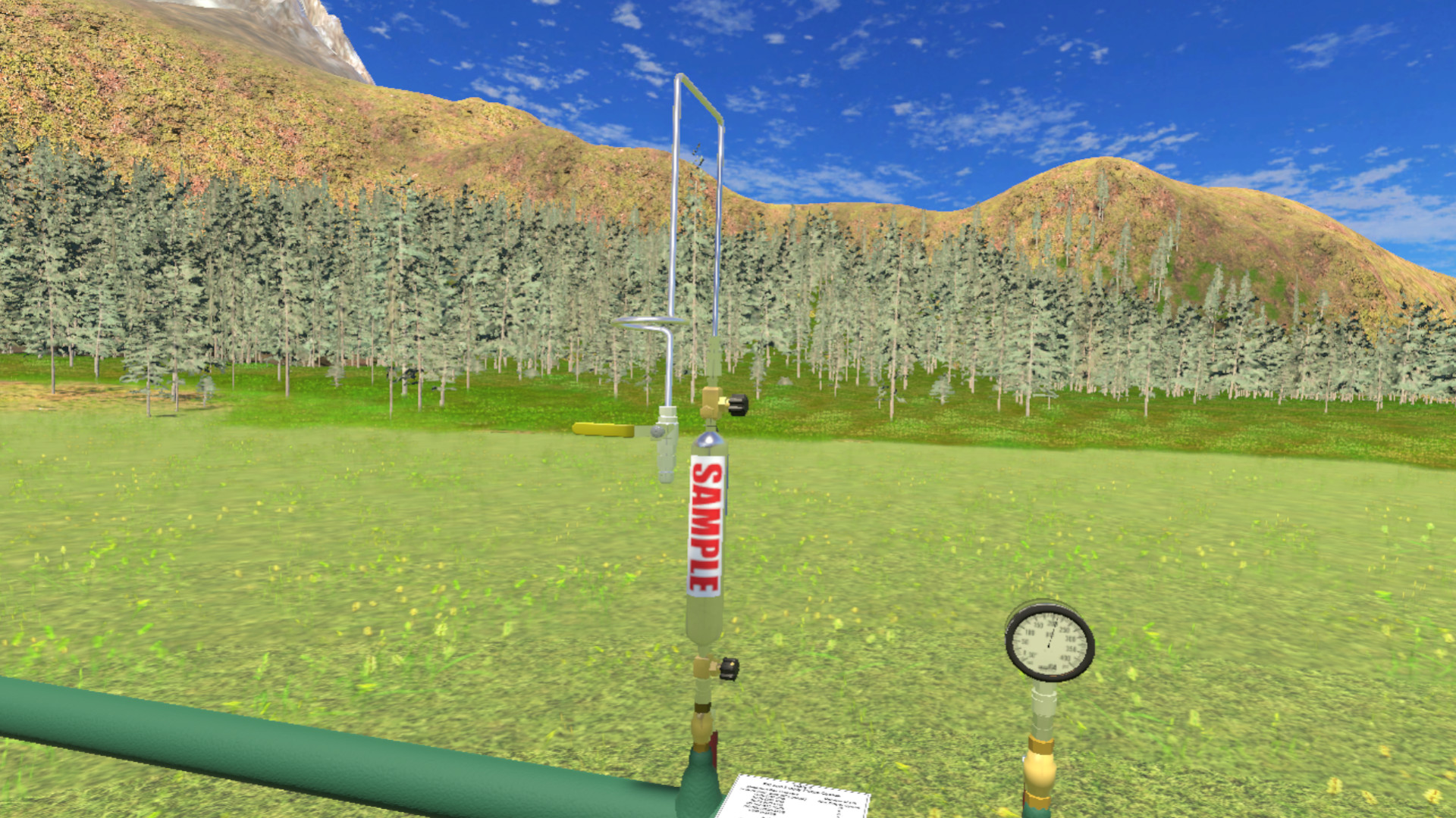 Spot Sample Witness Simulator