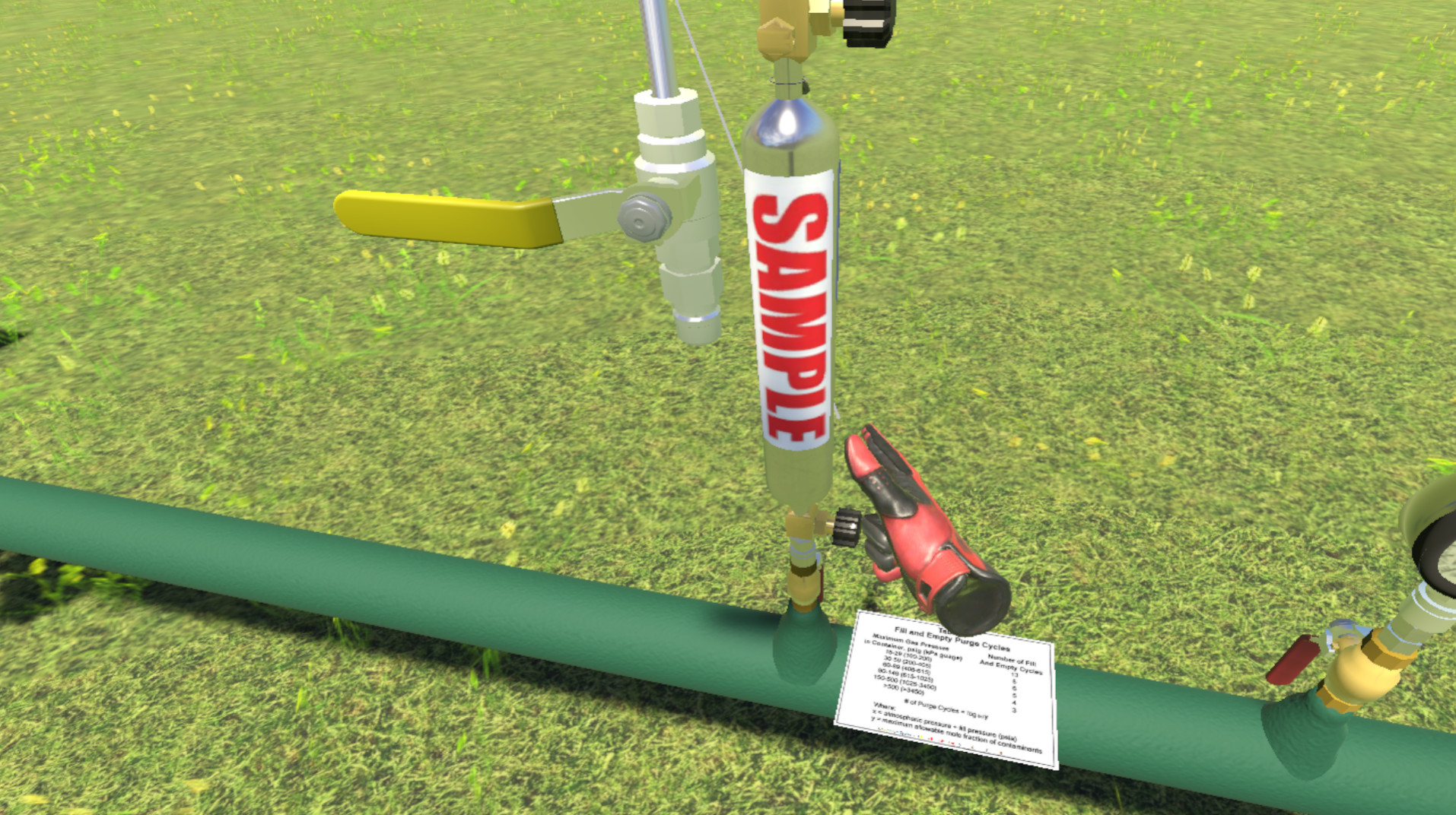 Spot Sample Witness Simulator