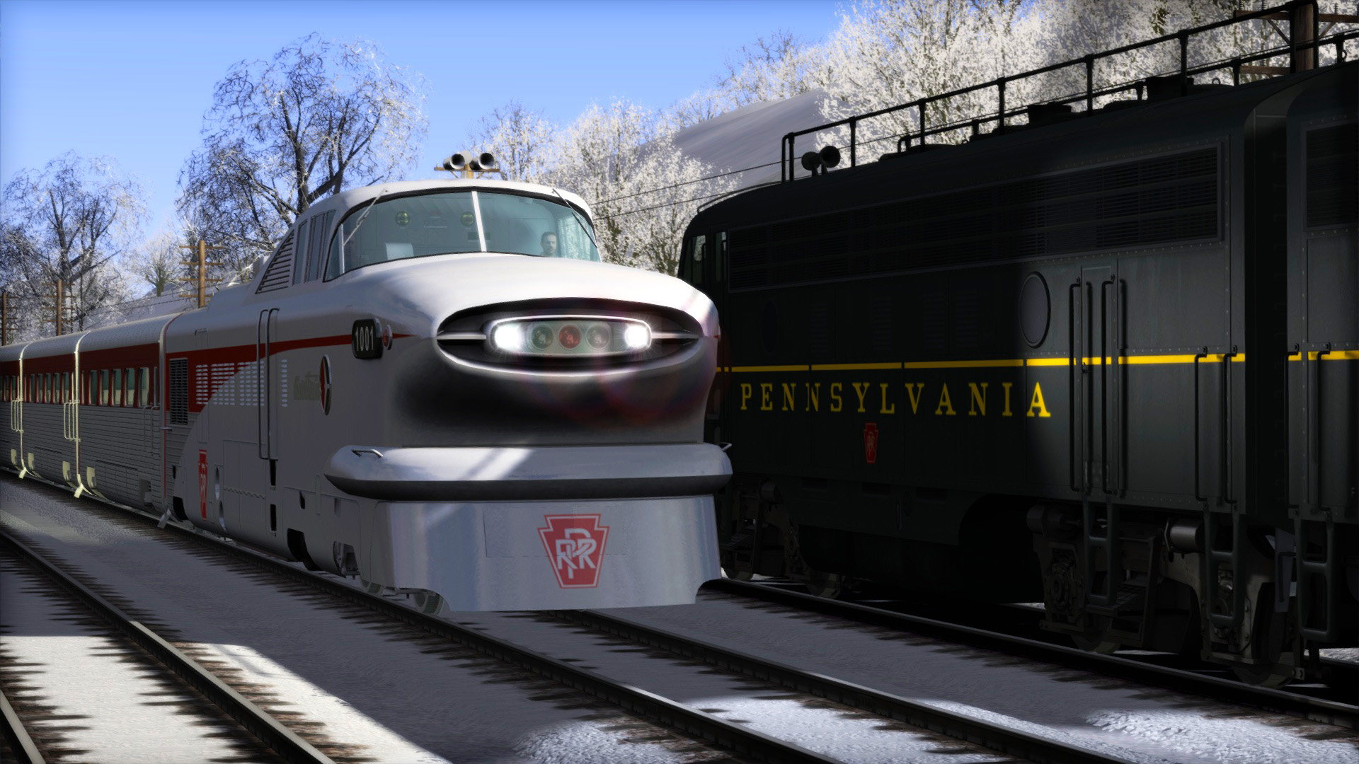 Train Simulator 2021: Aerotrain Streamlined Train